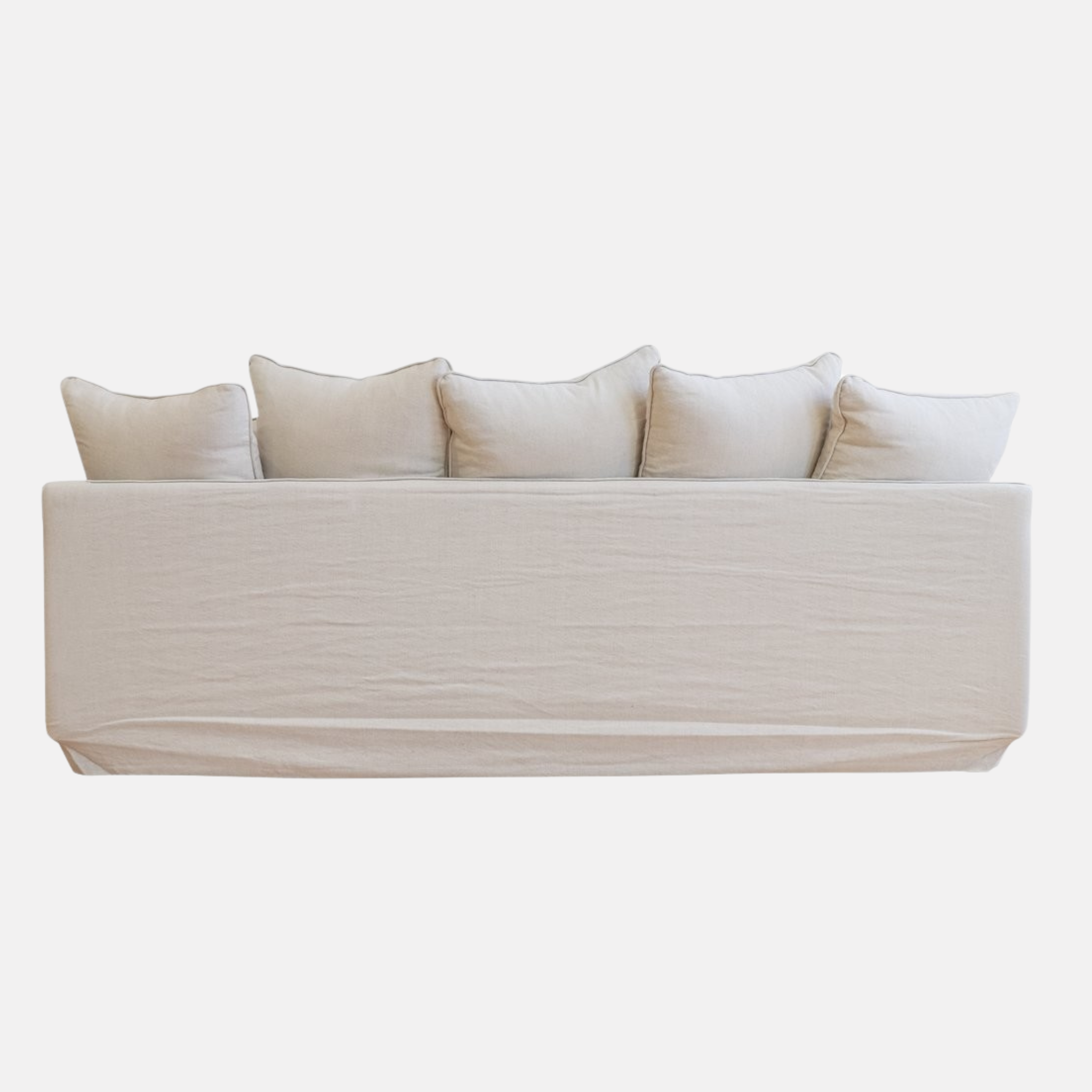 Lotus Slip Cover Sofa - Oatmeal