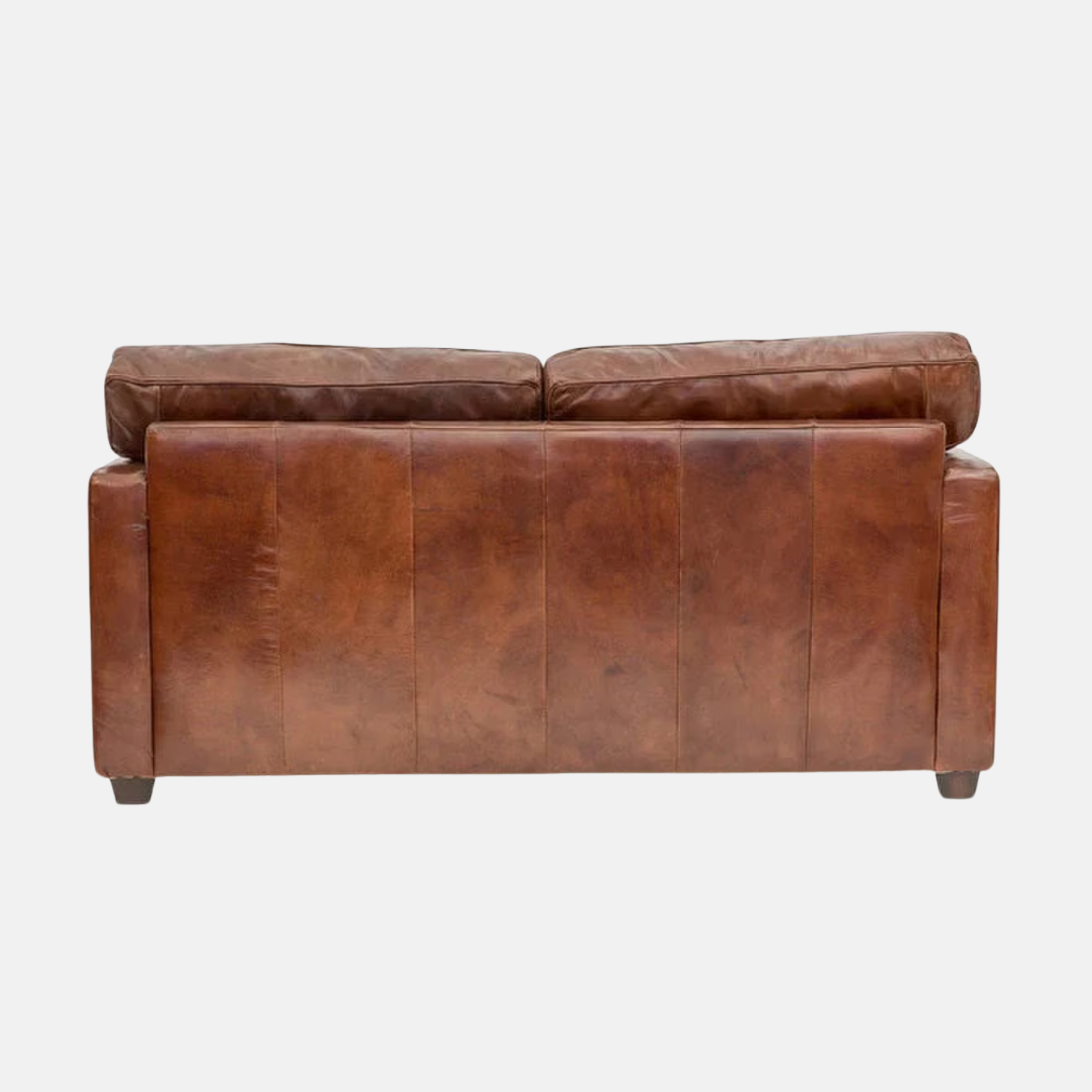Mason Leather Sofa - Vintage Cigar