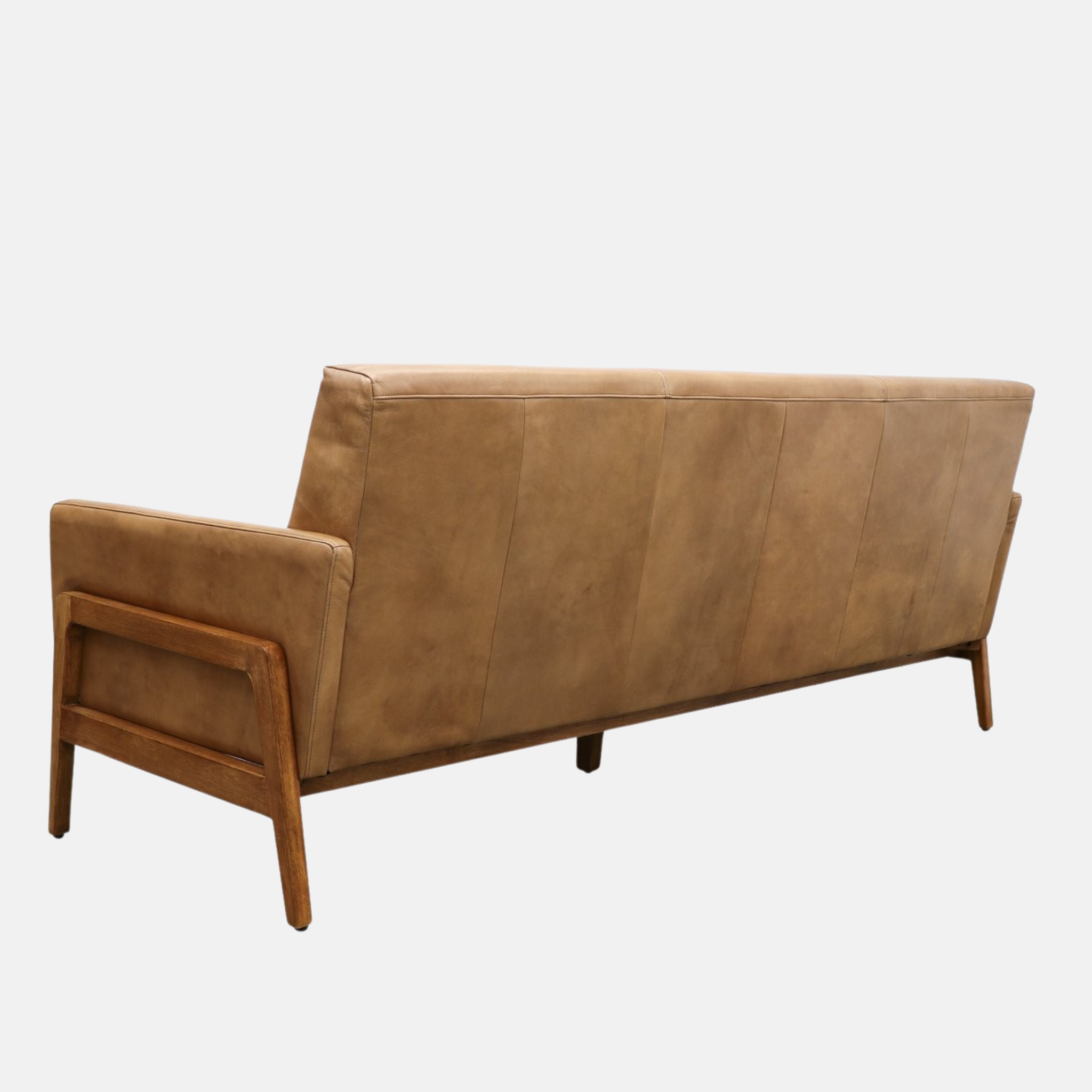Sawyer Leather Sofa - Tan