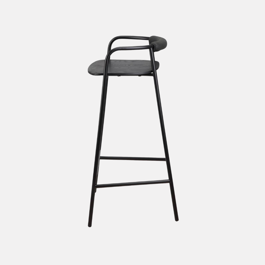 Forge Barstool Black