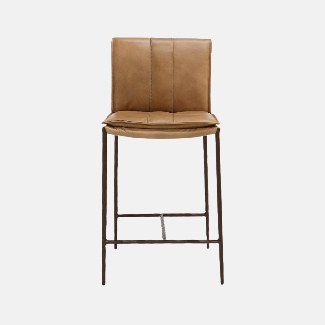 Foundry Barstool - Tan