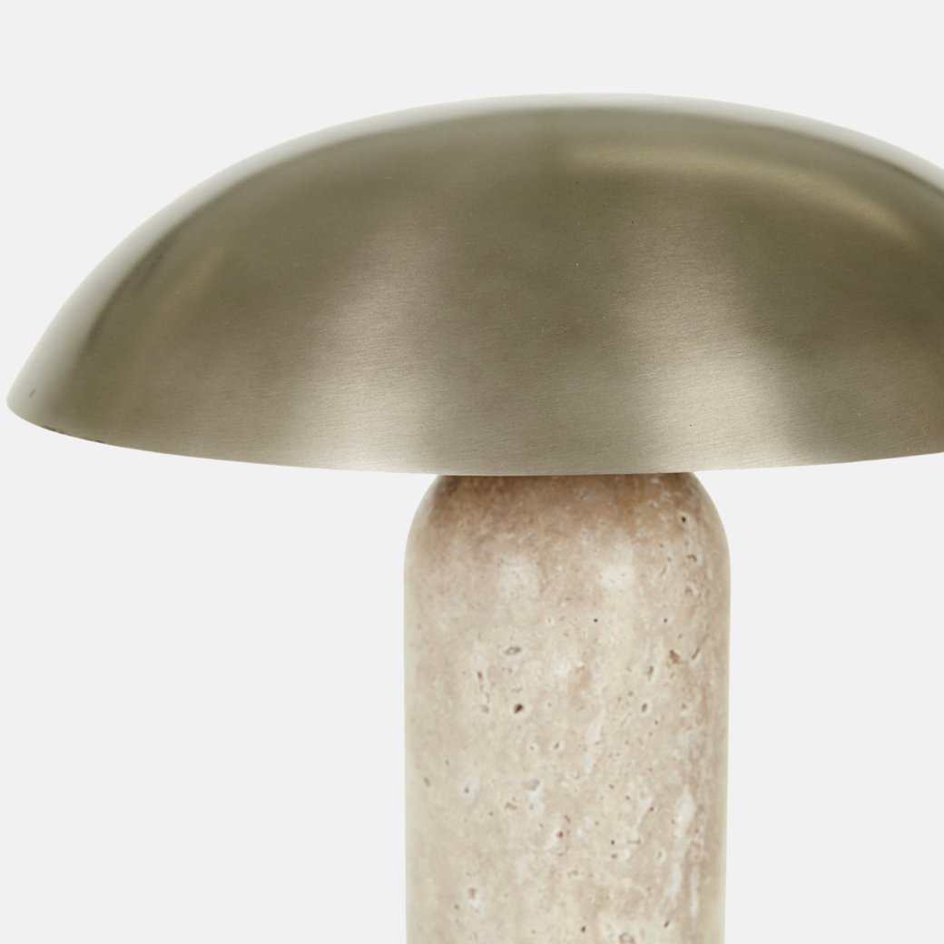 Tilt Lamp Travertine