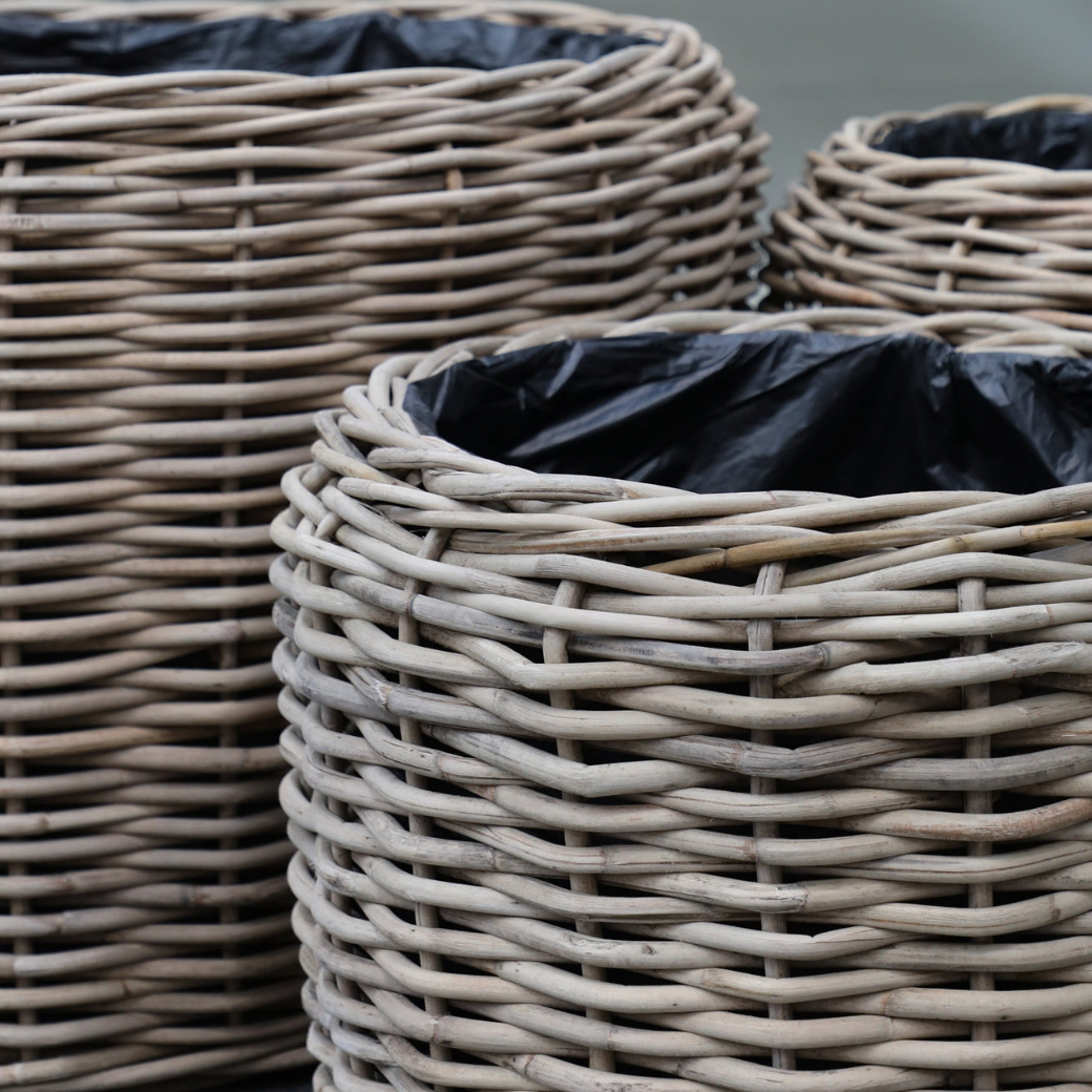 Windsor Rattan Planter - Large