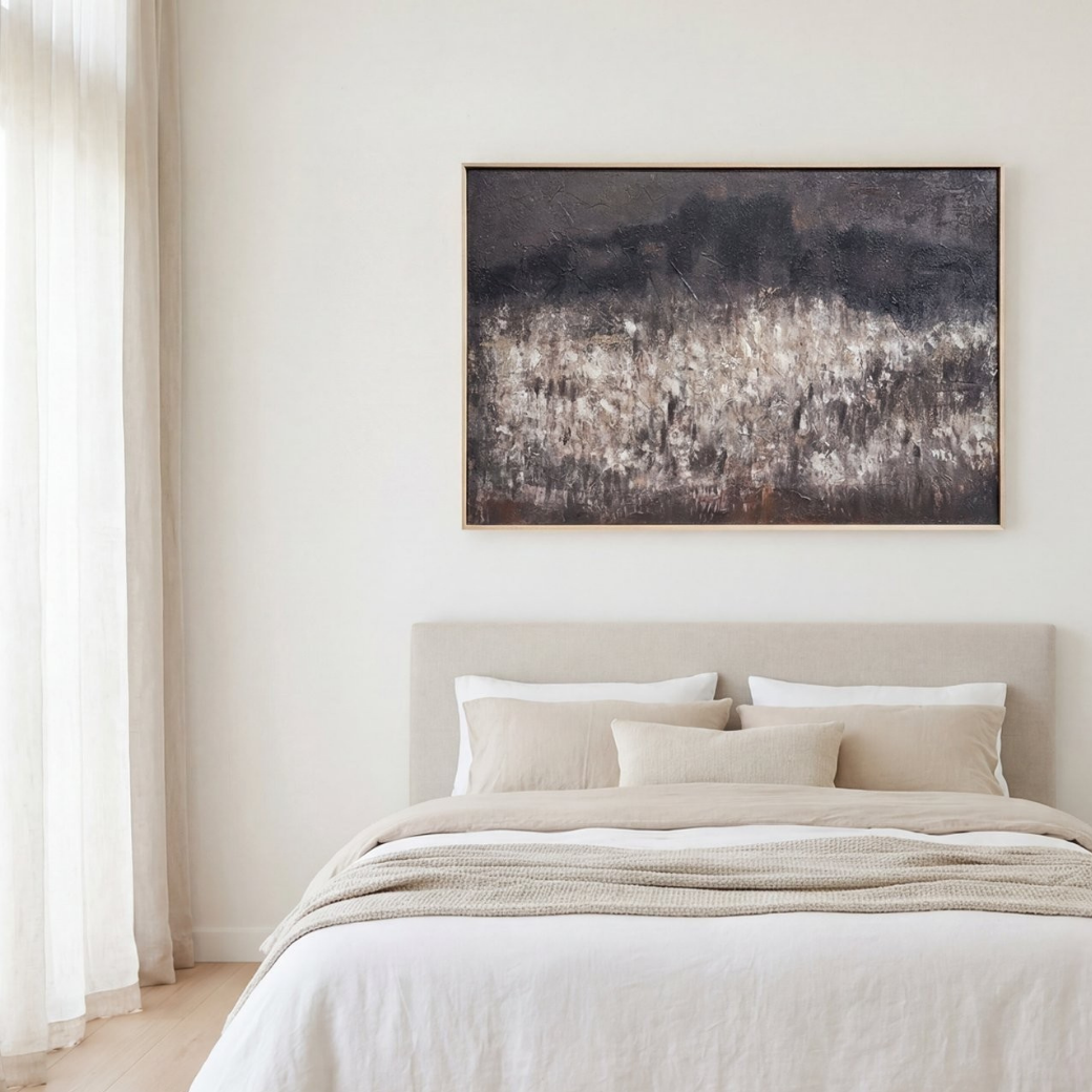 Wisp  Framed Canvas