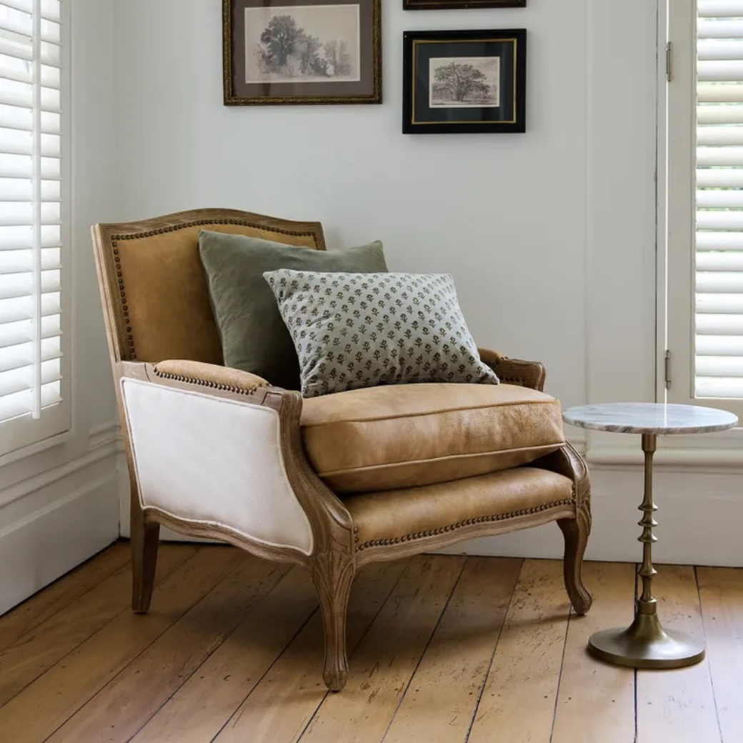 Harvey Leather Armchair