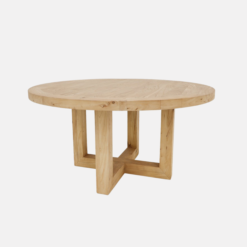 Marlow Round Dining Table - Natural