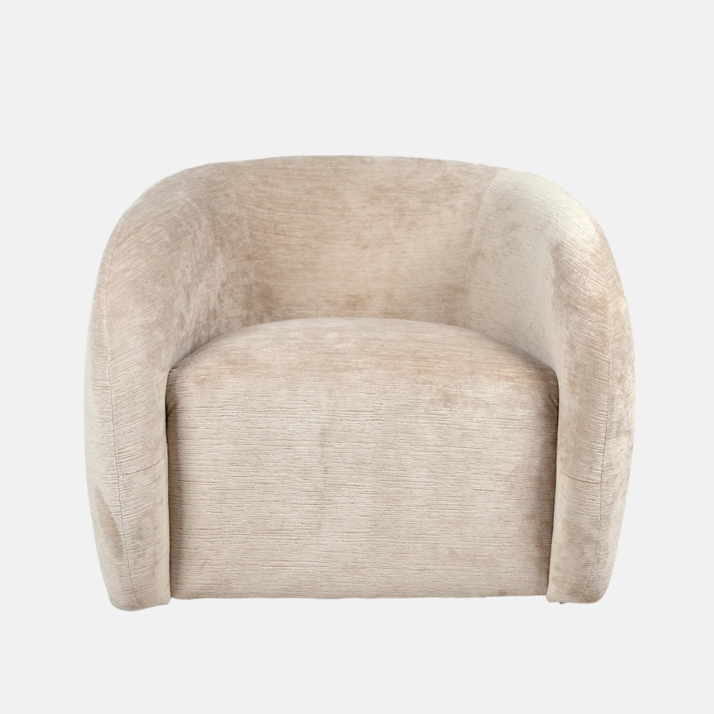 Mila Armchair - Cappuccino