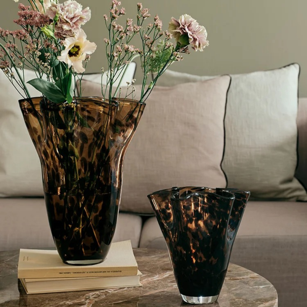 Broste Liva Leopard Vase