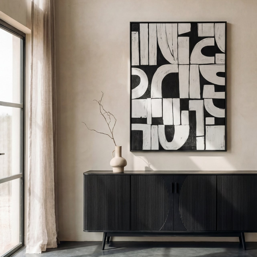 Jett Framed Canvas
