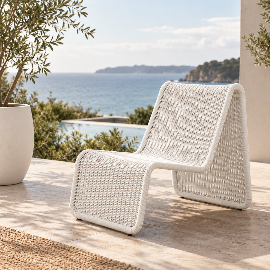 Amalfi Outdoor Chair - White