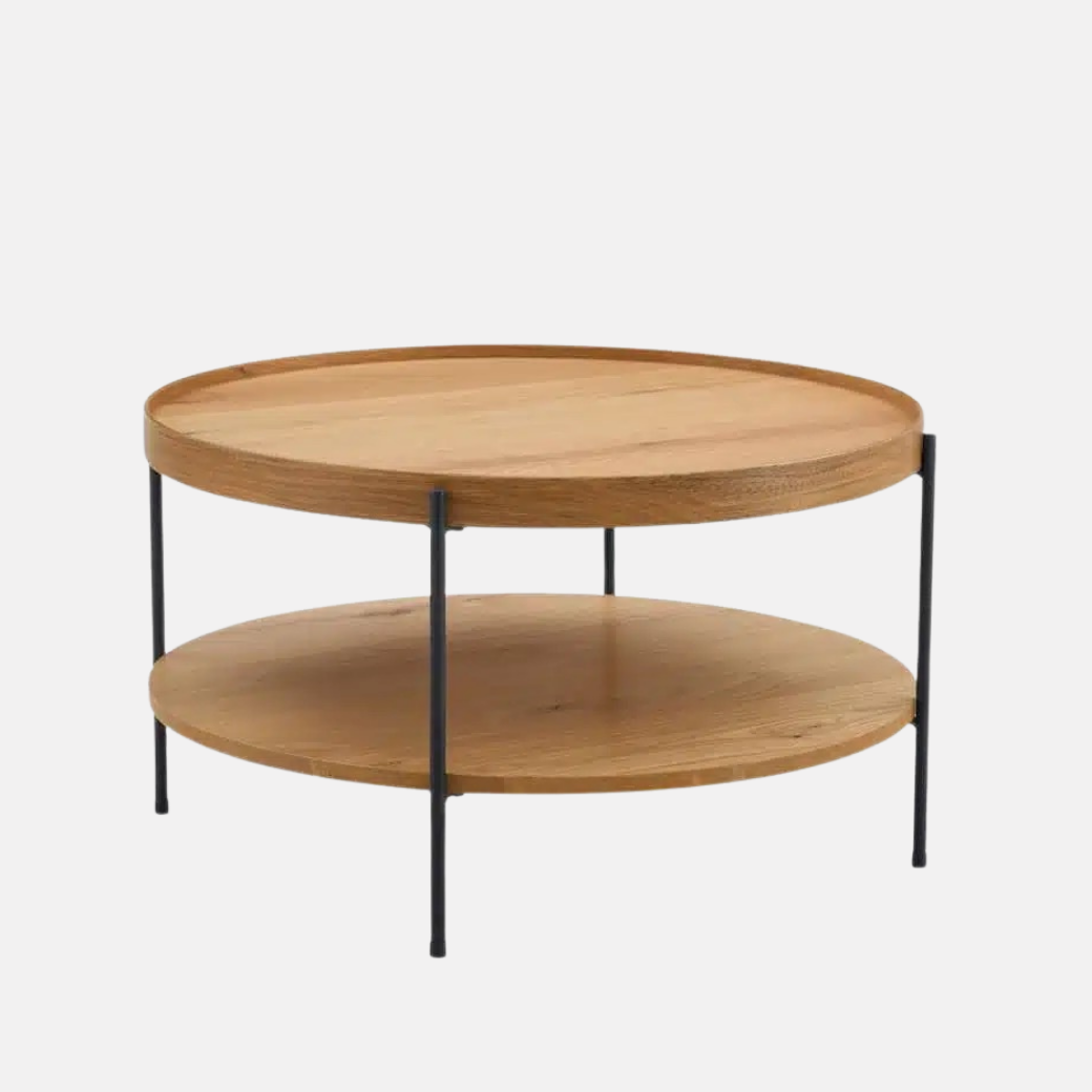 Arlo Two Tier Oak Coffee Table