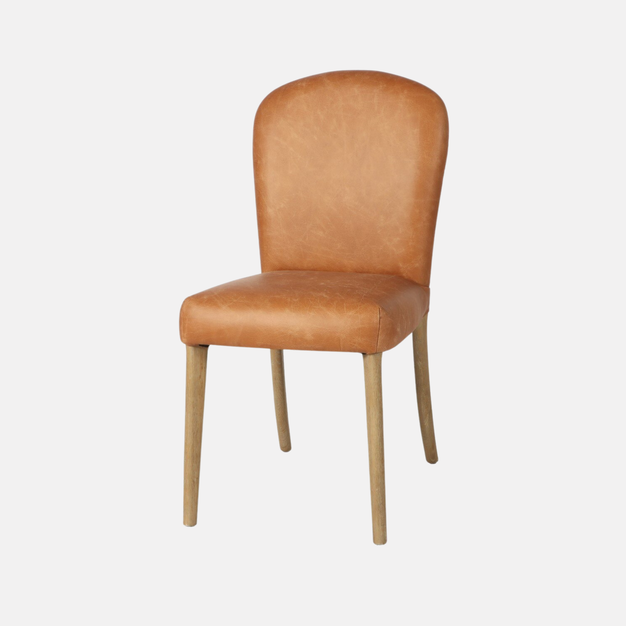 Amberley Leather Dining Chair - Tan
