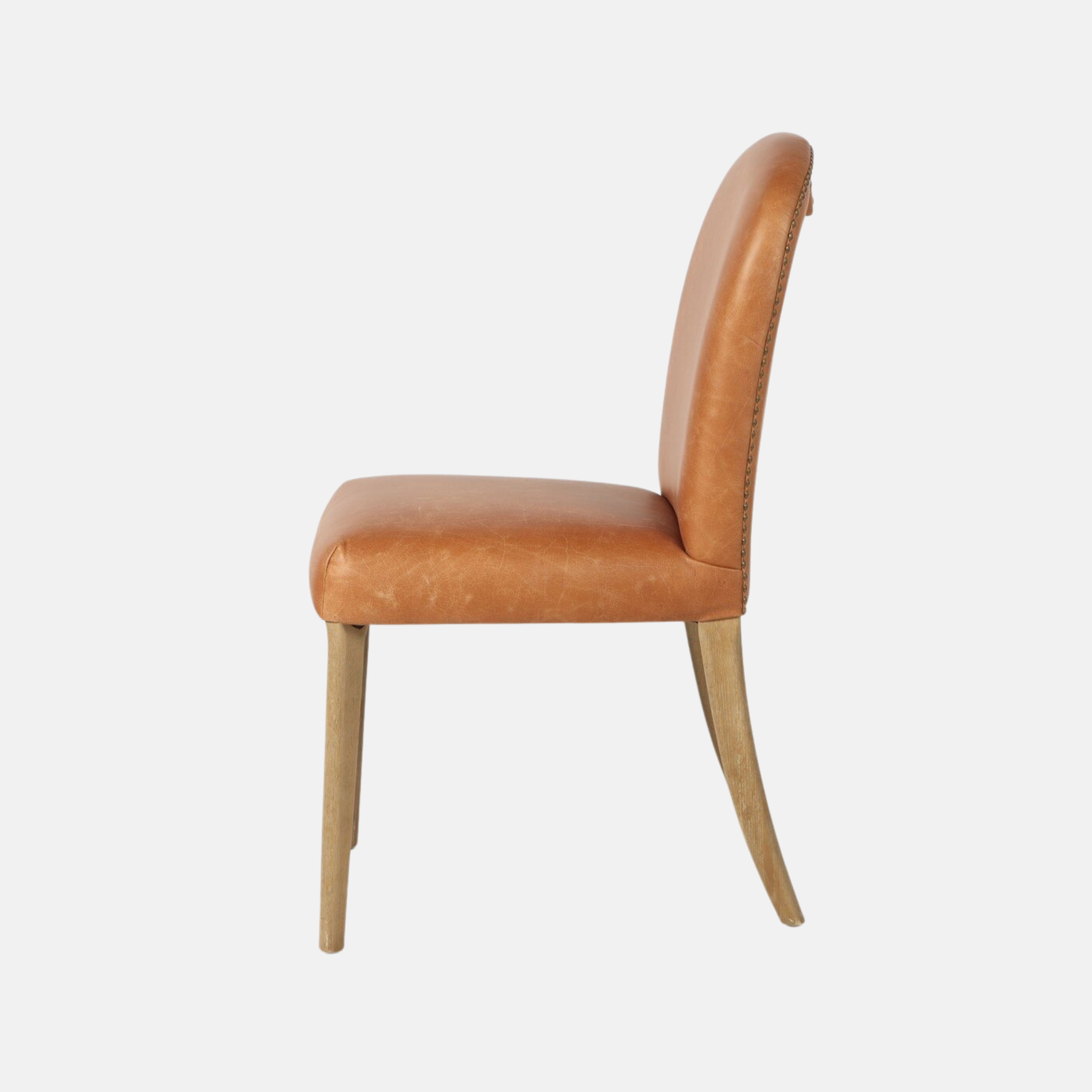 Amberley Leather Dining Chair - Tan
