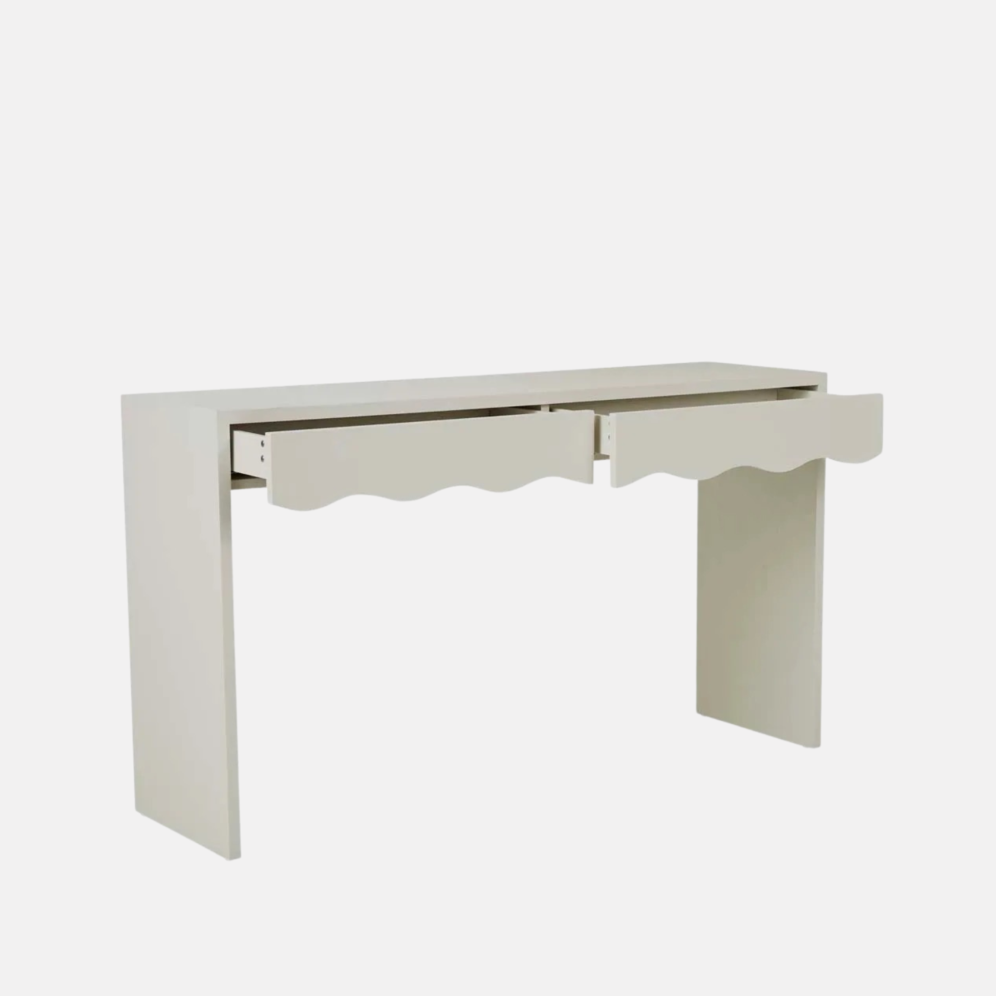 Artie Wave Console - Bone