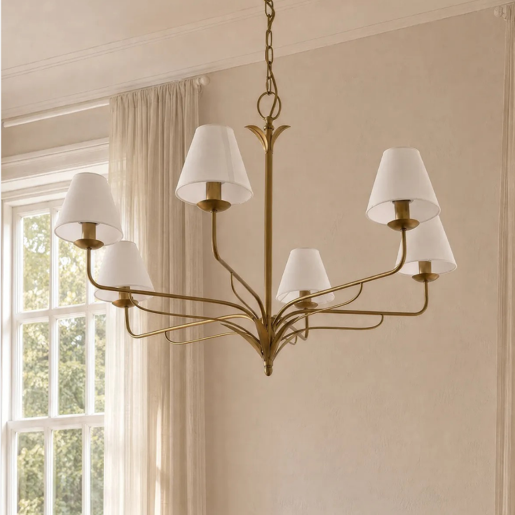 Aurora 6 Light Chandelier