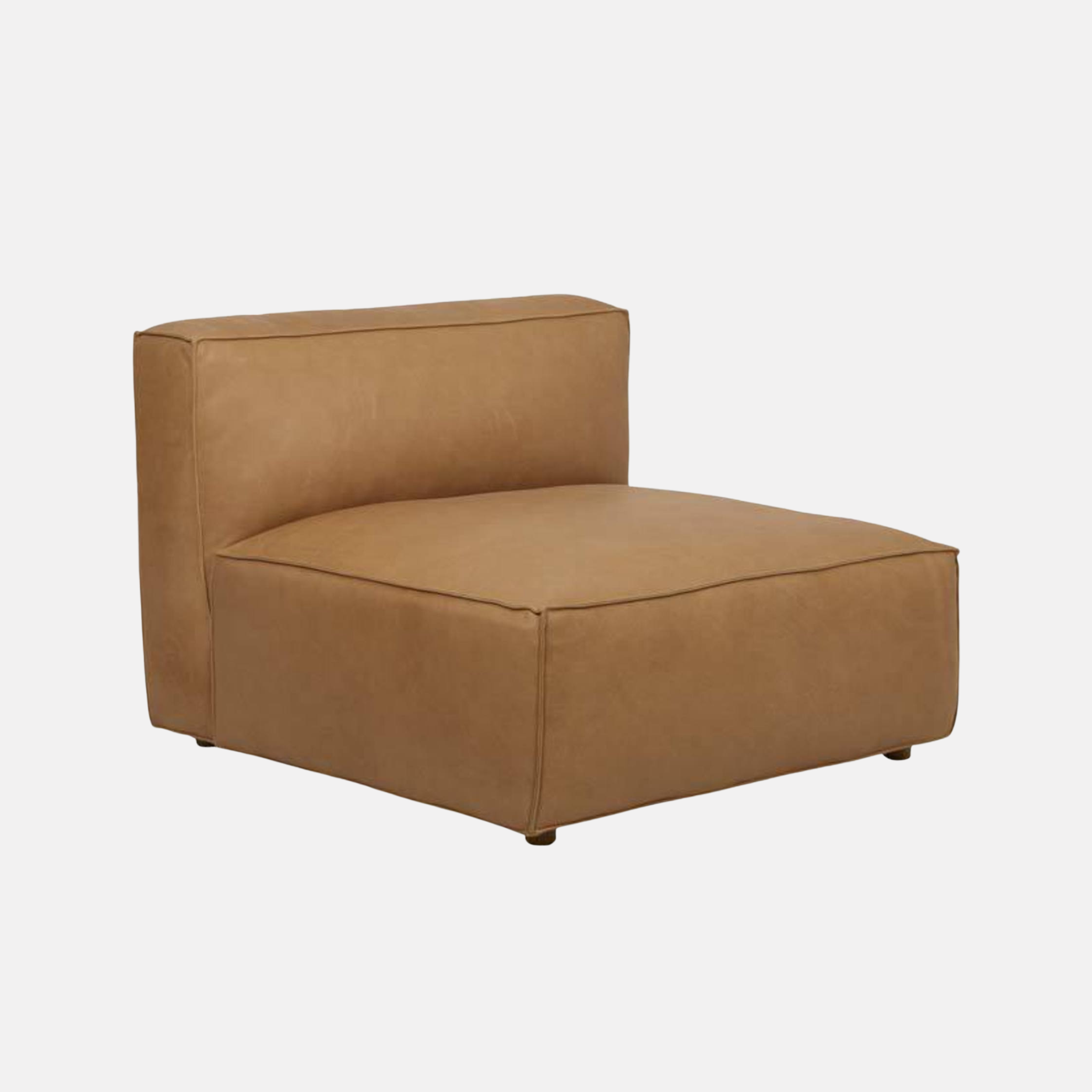 Baker Leather Sofa - Single Seater