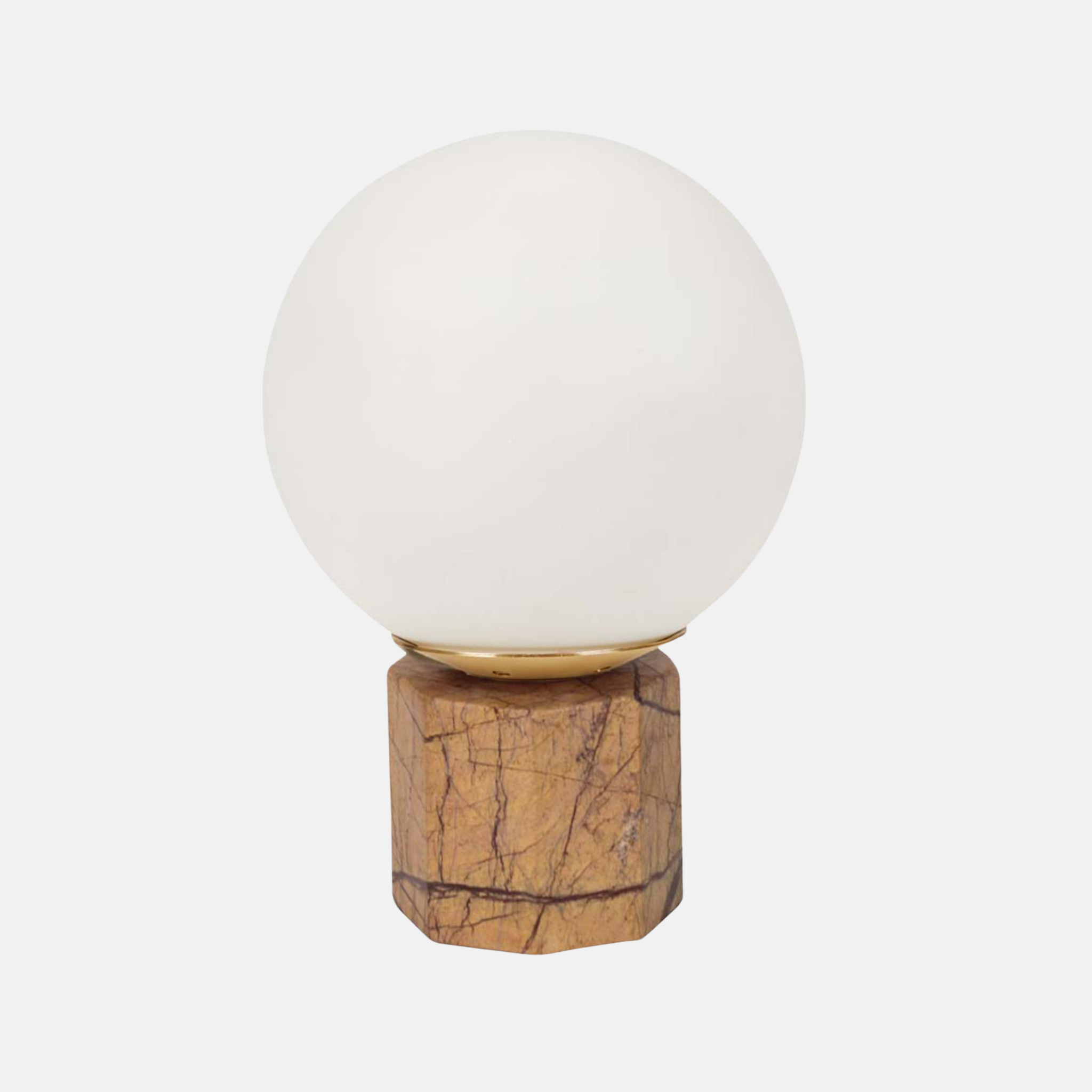 Globe Lamp - Marble