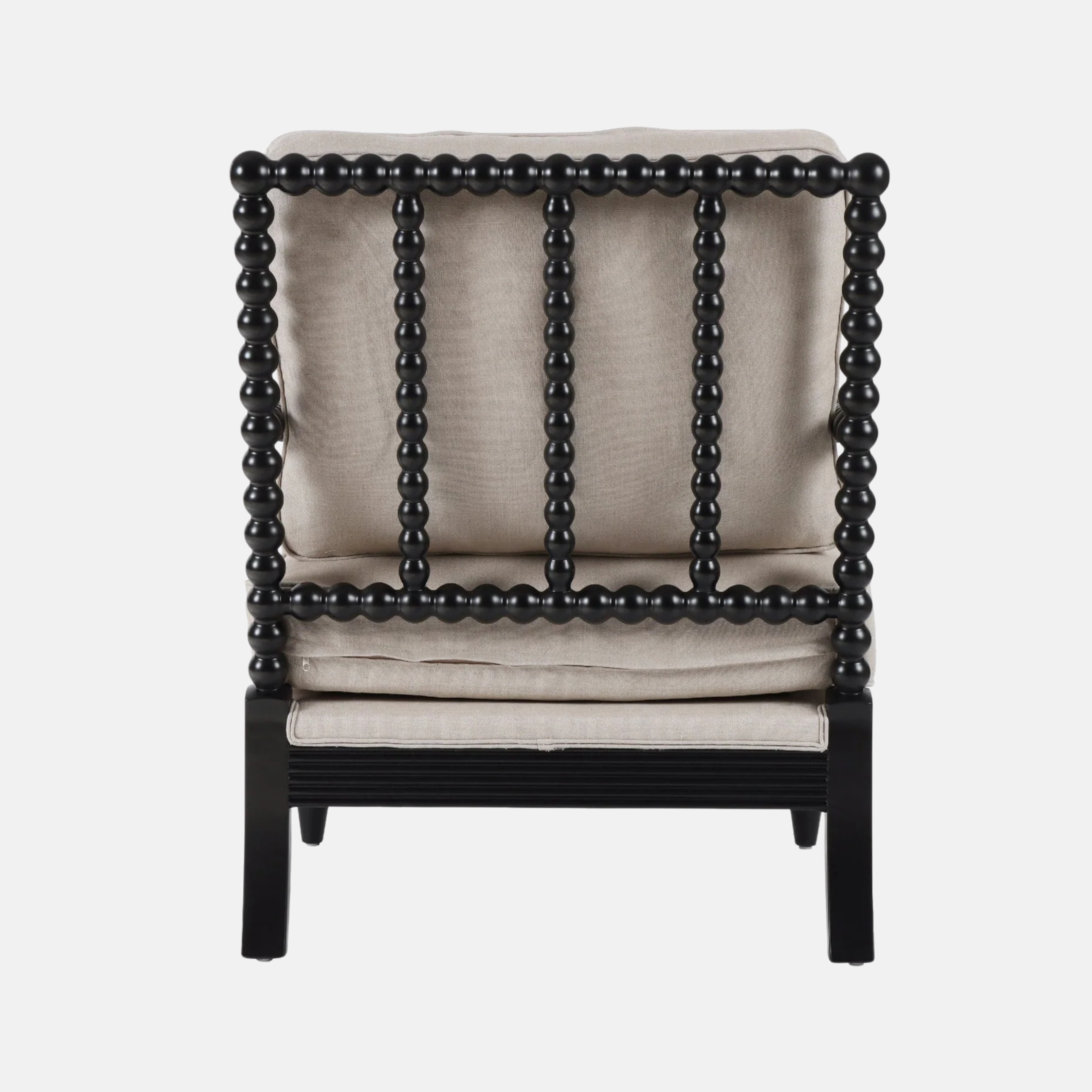 Bobbin Armchair - Black