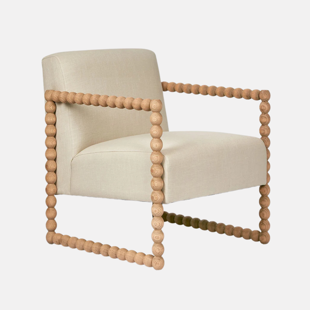 Bobbin Armchair Natural