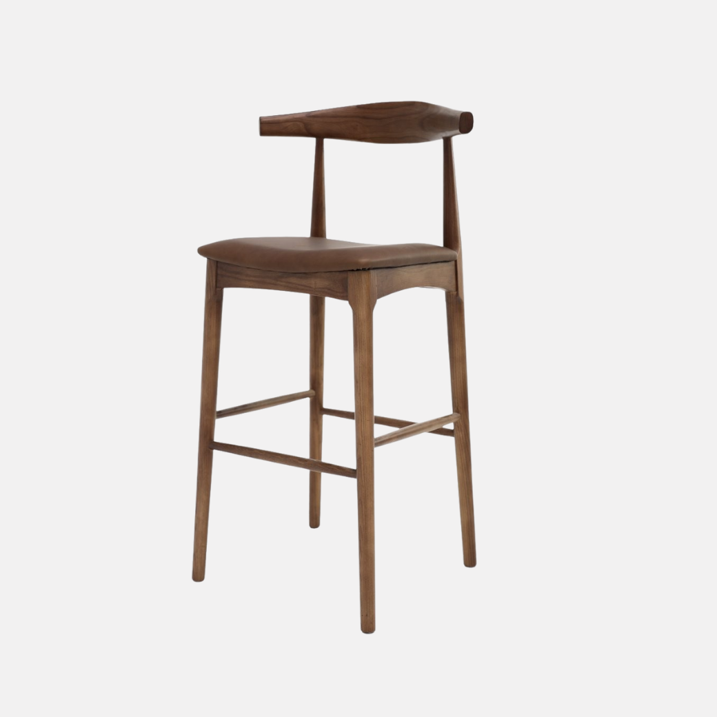 Bowen Barstool - Walnut