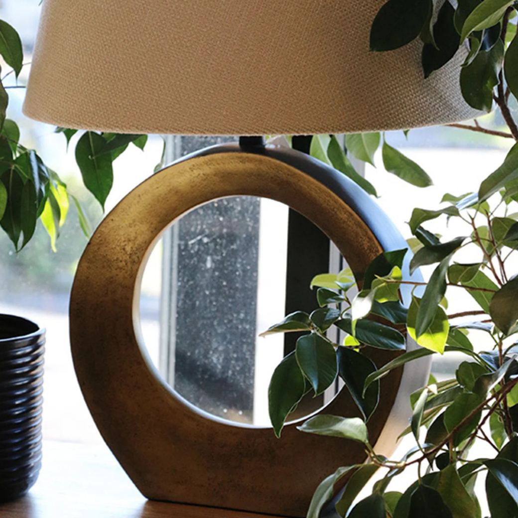Halo Brass Table Lamp