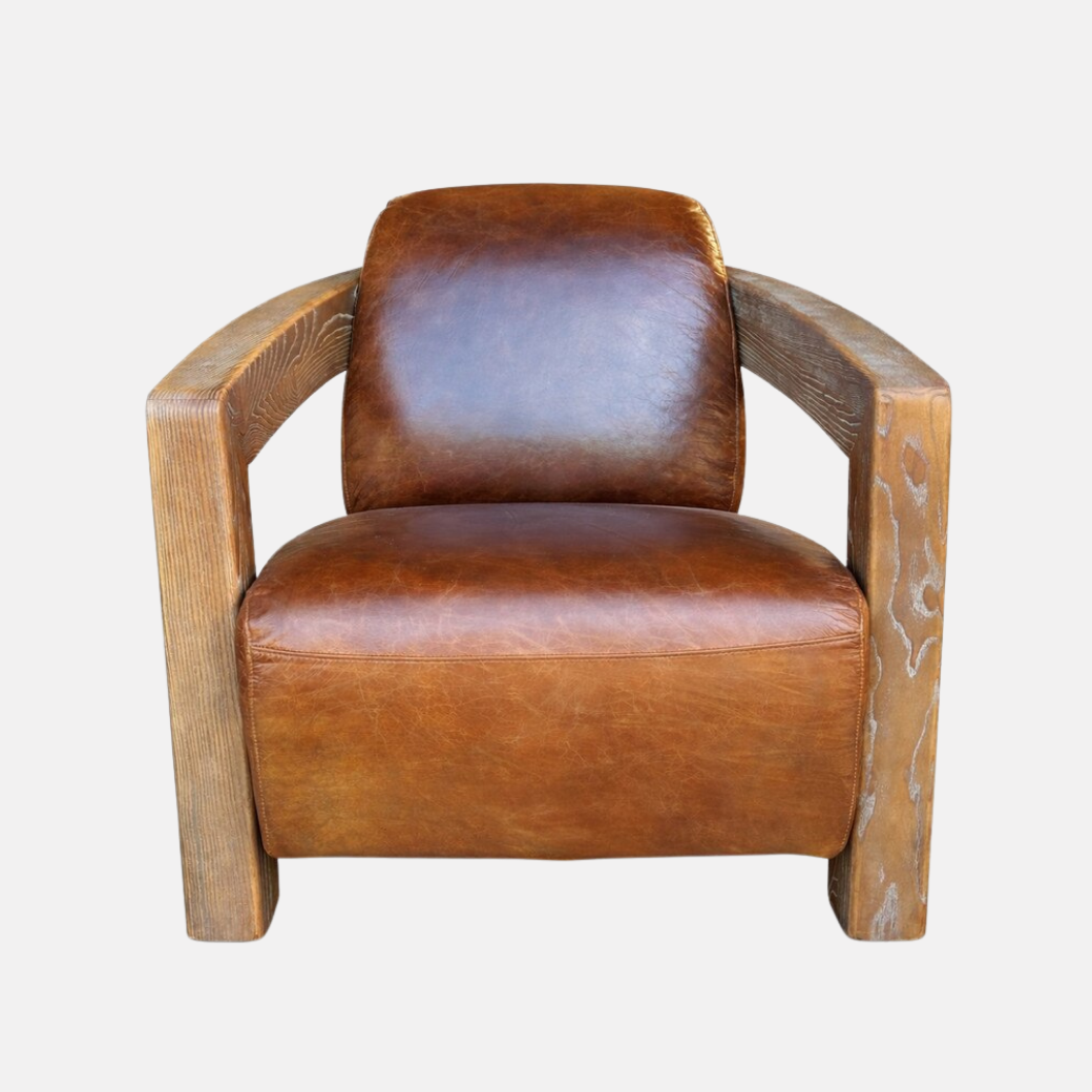 Bristol Armchair Foundry Leather