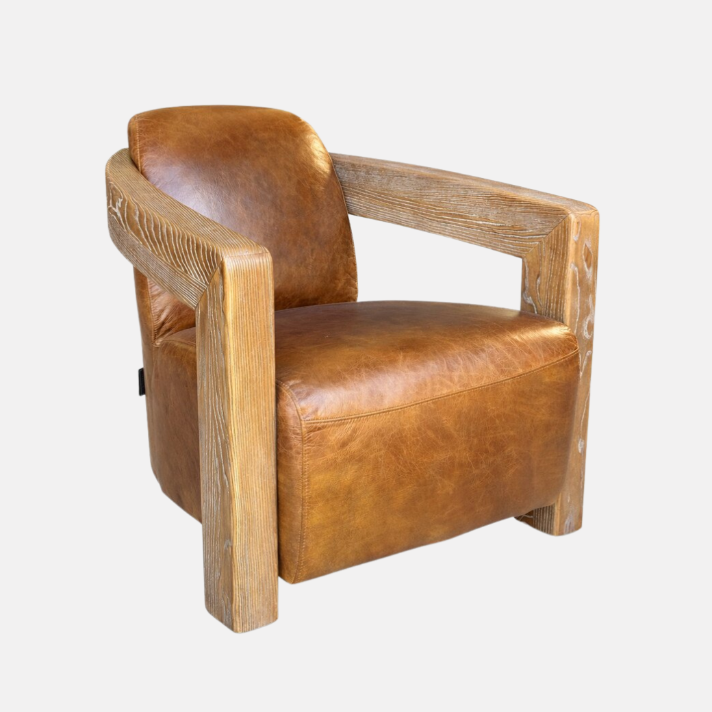 Bristol Armchair Foundry Leather