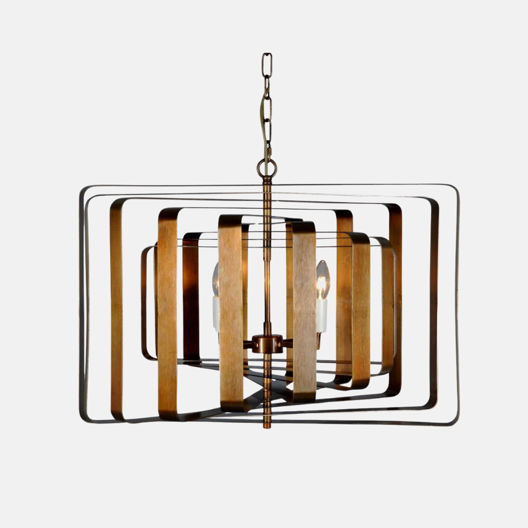 Bronte Ceiling Pendant Dark Brass