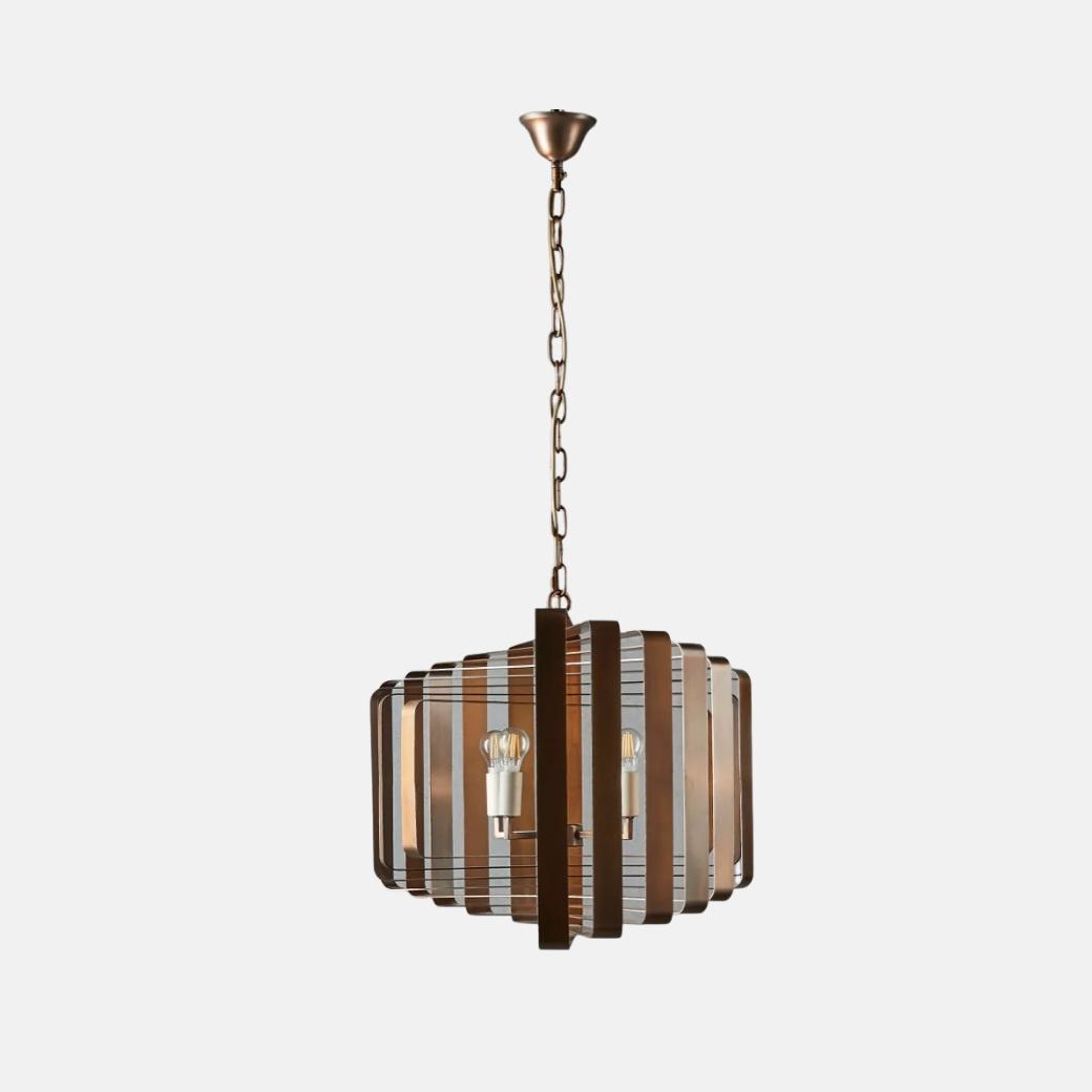 Bronte Ceiling Pendant Dark Brass