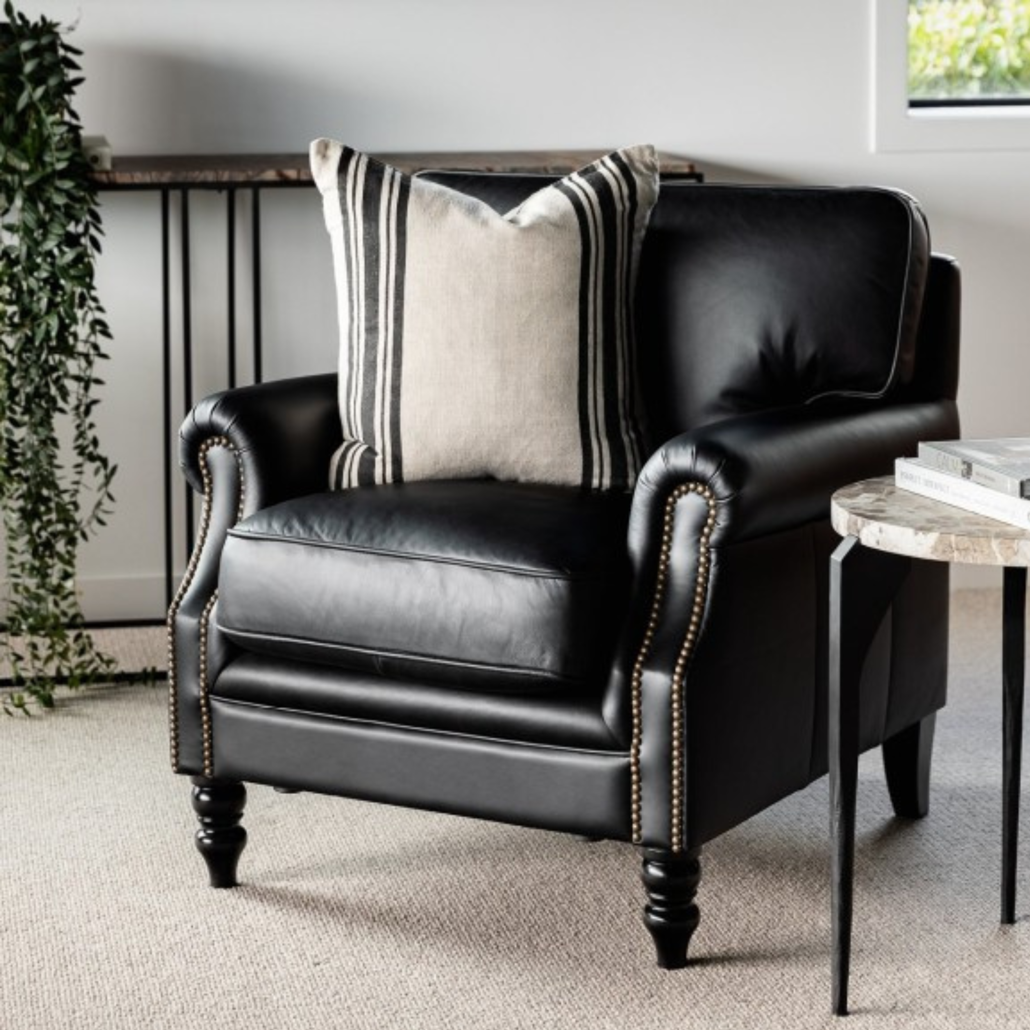 Brunton Leather Armchair