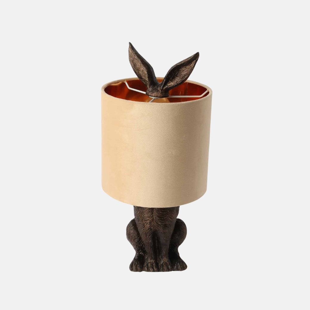 Bunny Lamp - Bronze/Beige