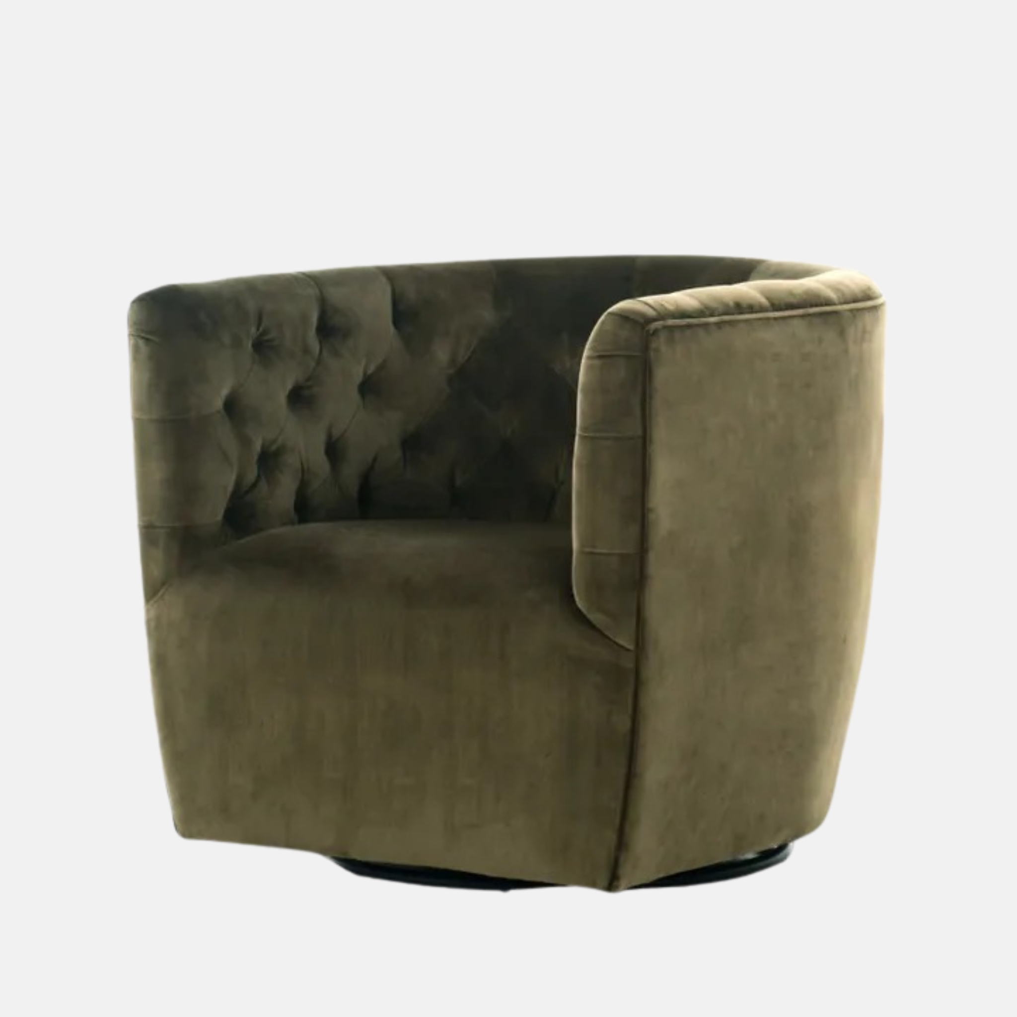 Ellis Swivel Chair Olive