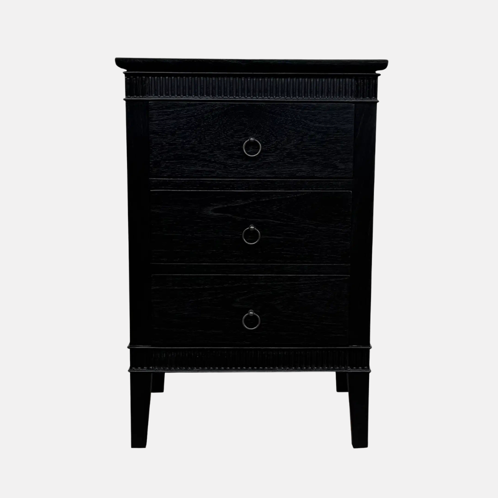 Camden 3 Drawer Side Table