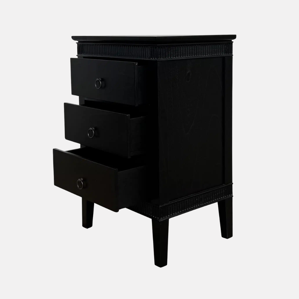 Camden 3 Drawer Side Table