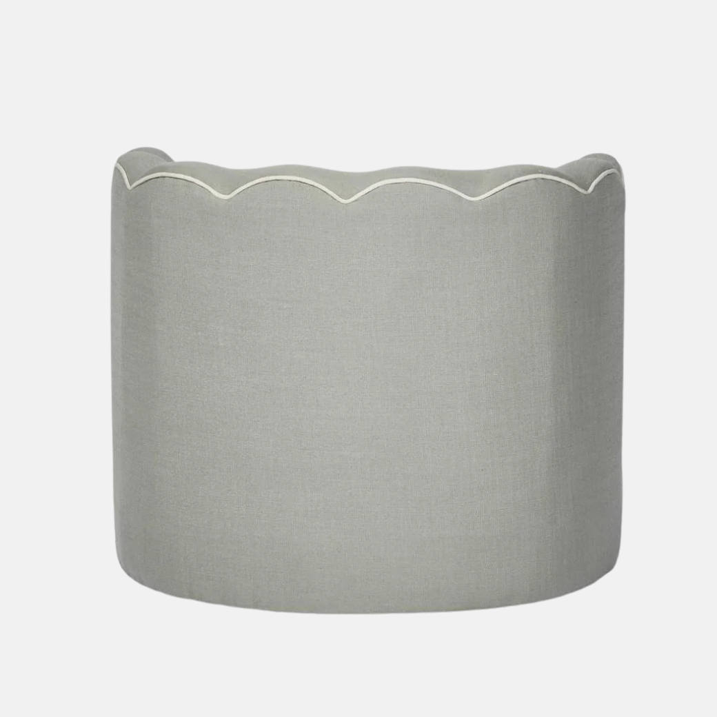 Camille Scalloped Armchair