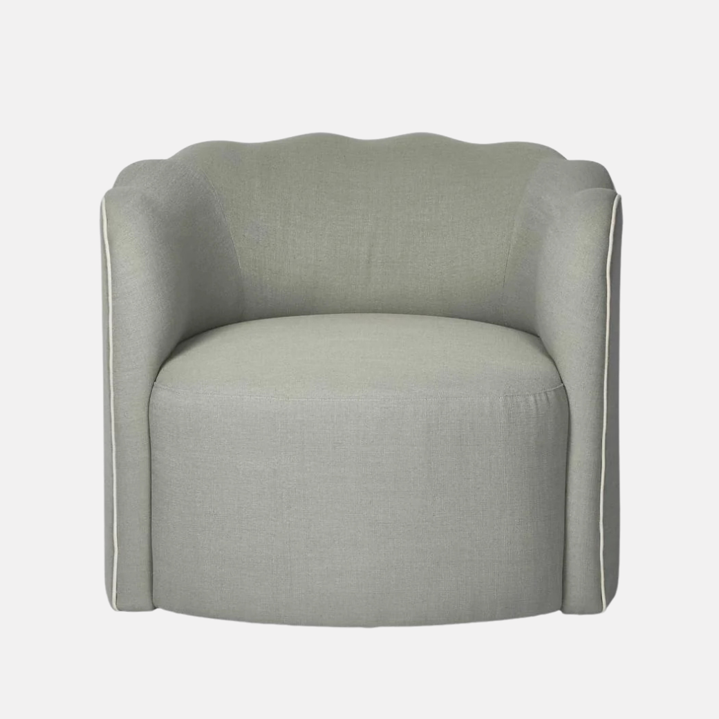 Camille Scalloped Armchair