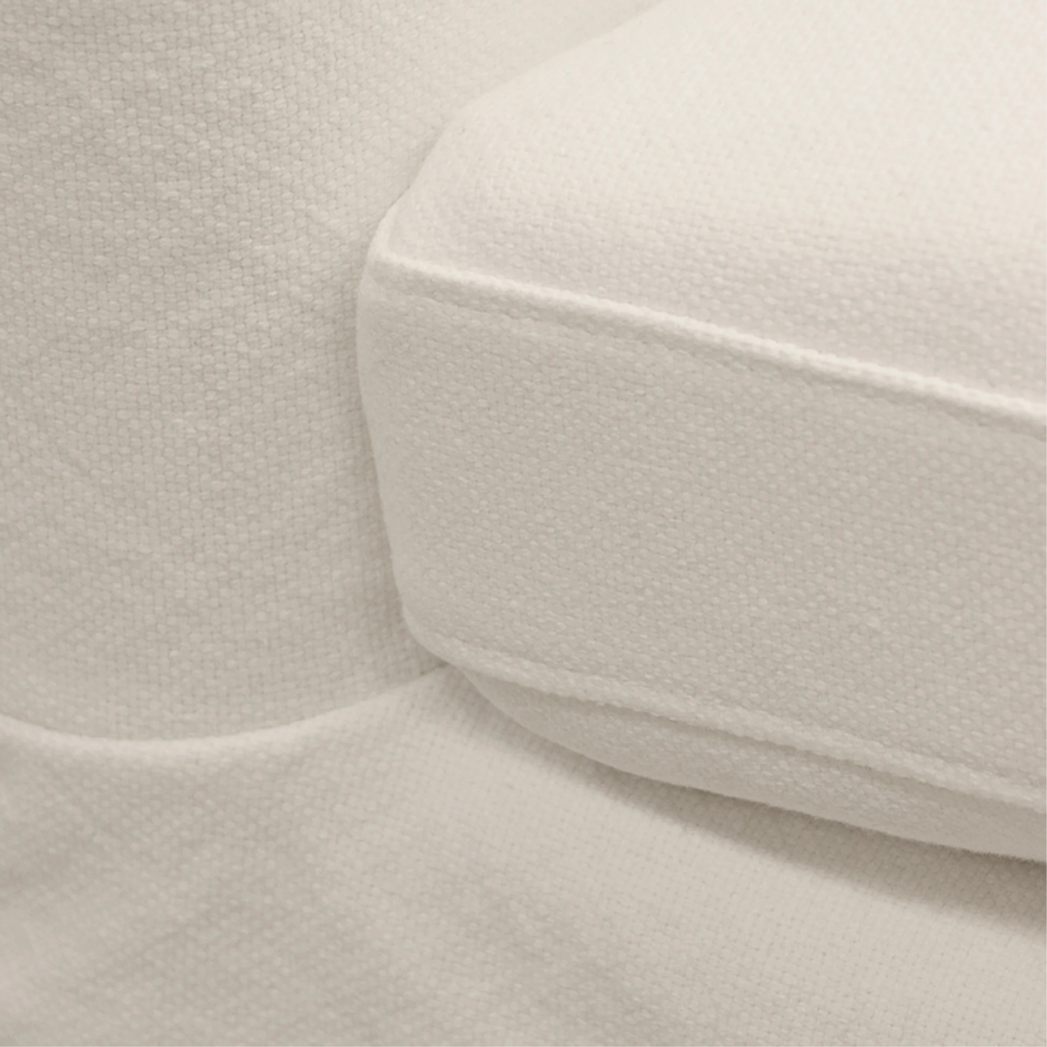 Nantucket Linen  Swivel Armchair -  White