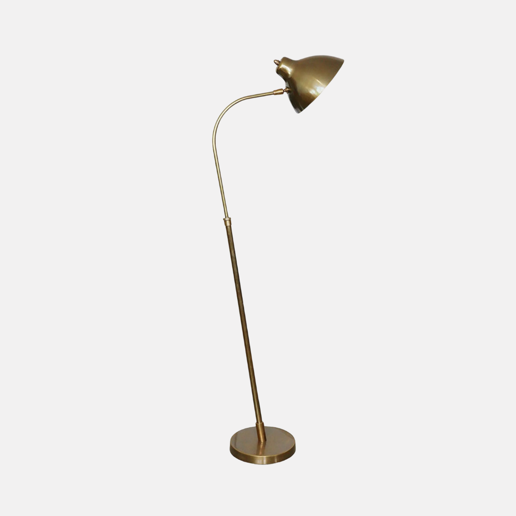 Cadiz Brass Floor Lamp