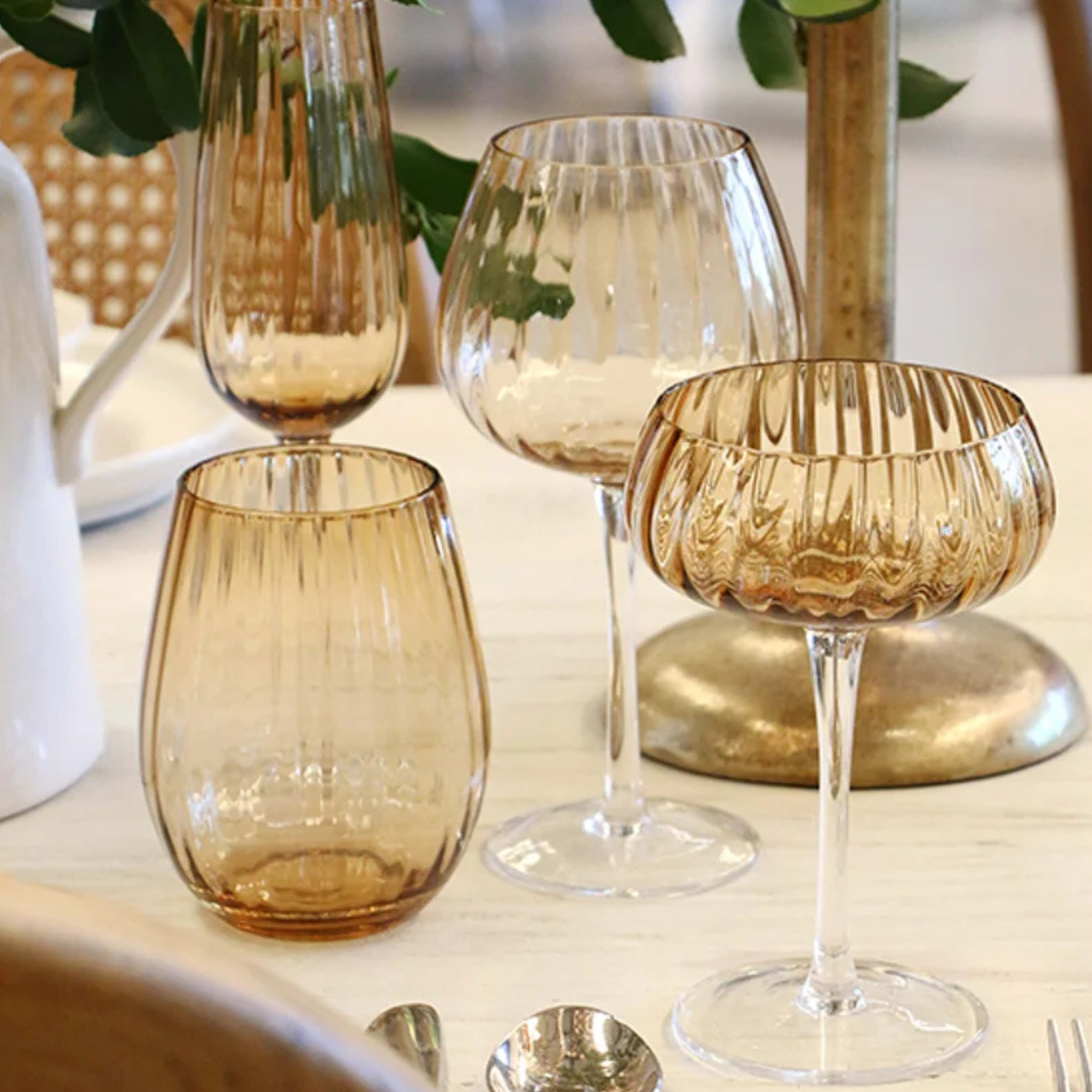 Casablanca Wine Glasses - Set of 8