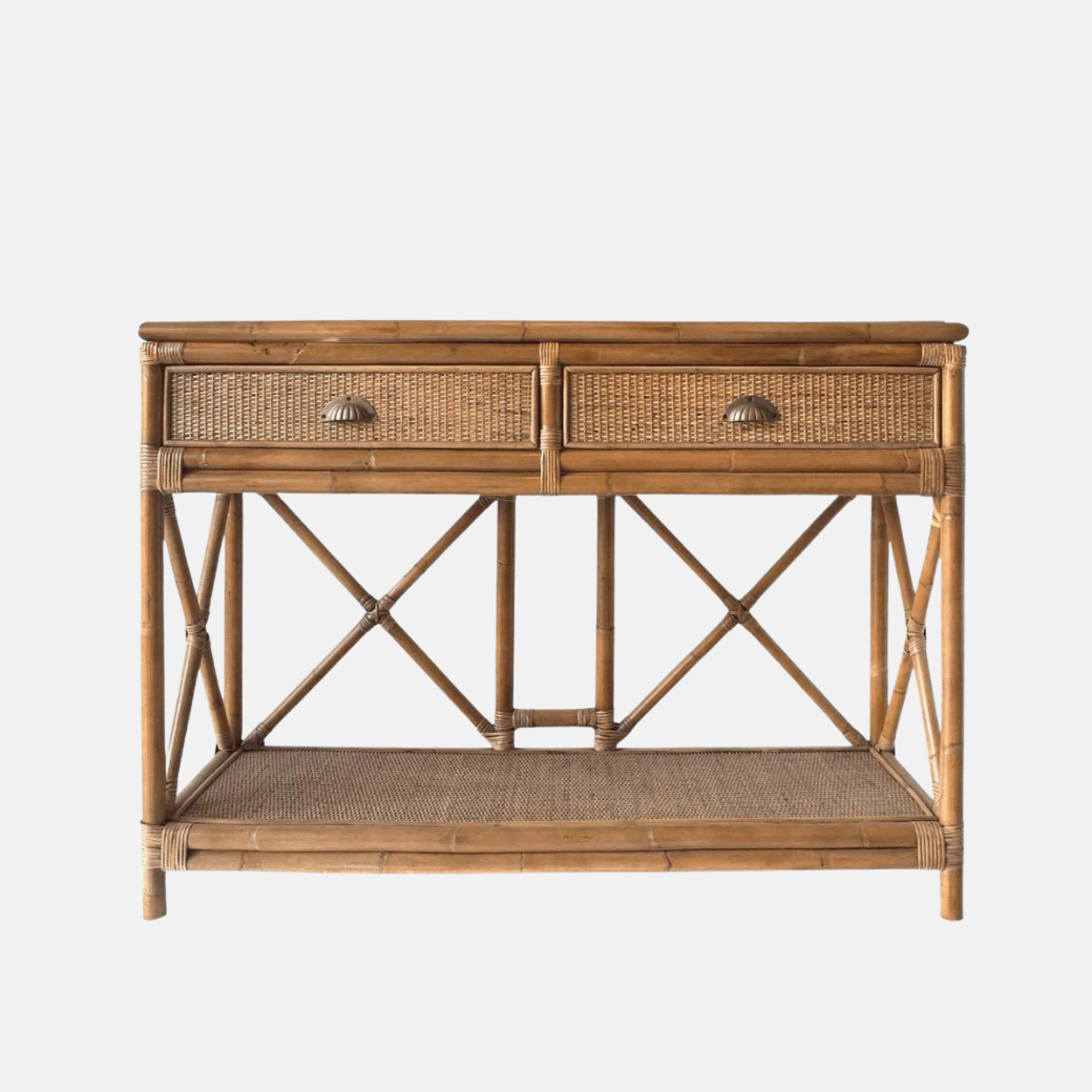 Cayman Rattan Console