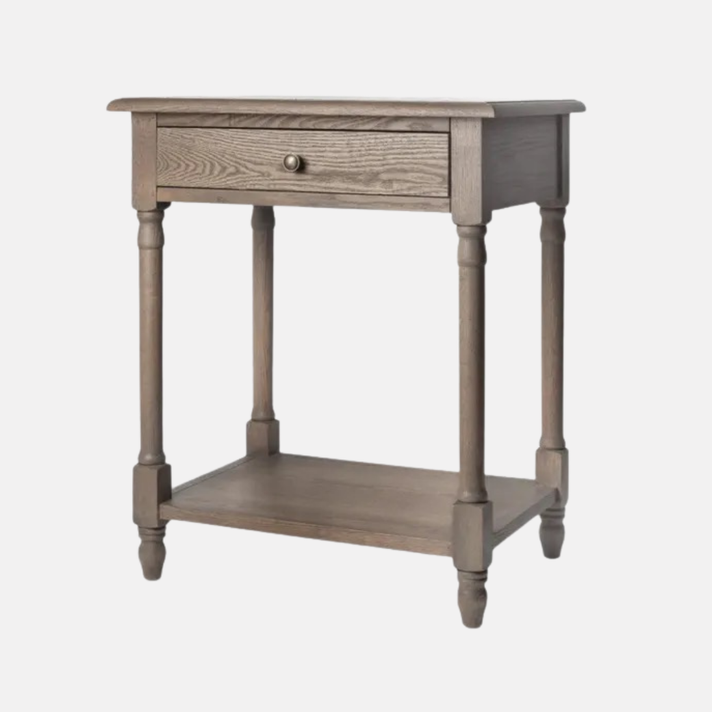 Chloe Bedside Table - Natural Oak