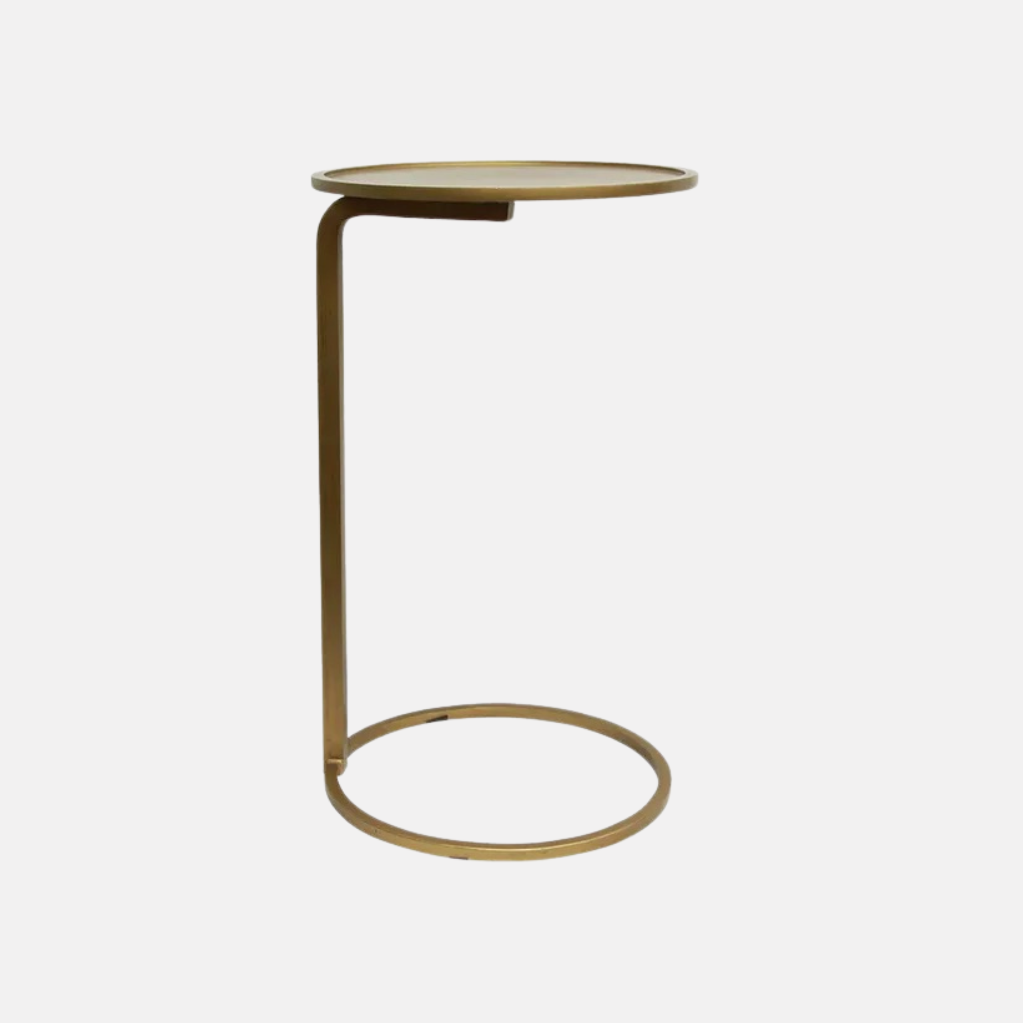 Circle Side Table - Gold