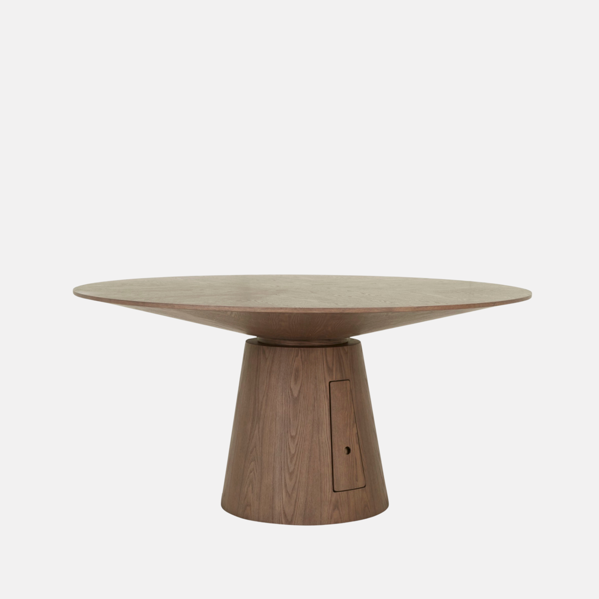 Classique Round Dining Table - Smoked Ash