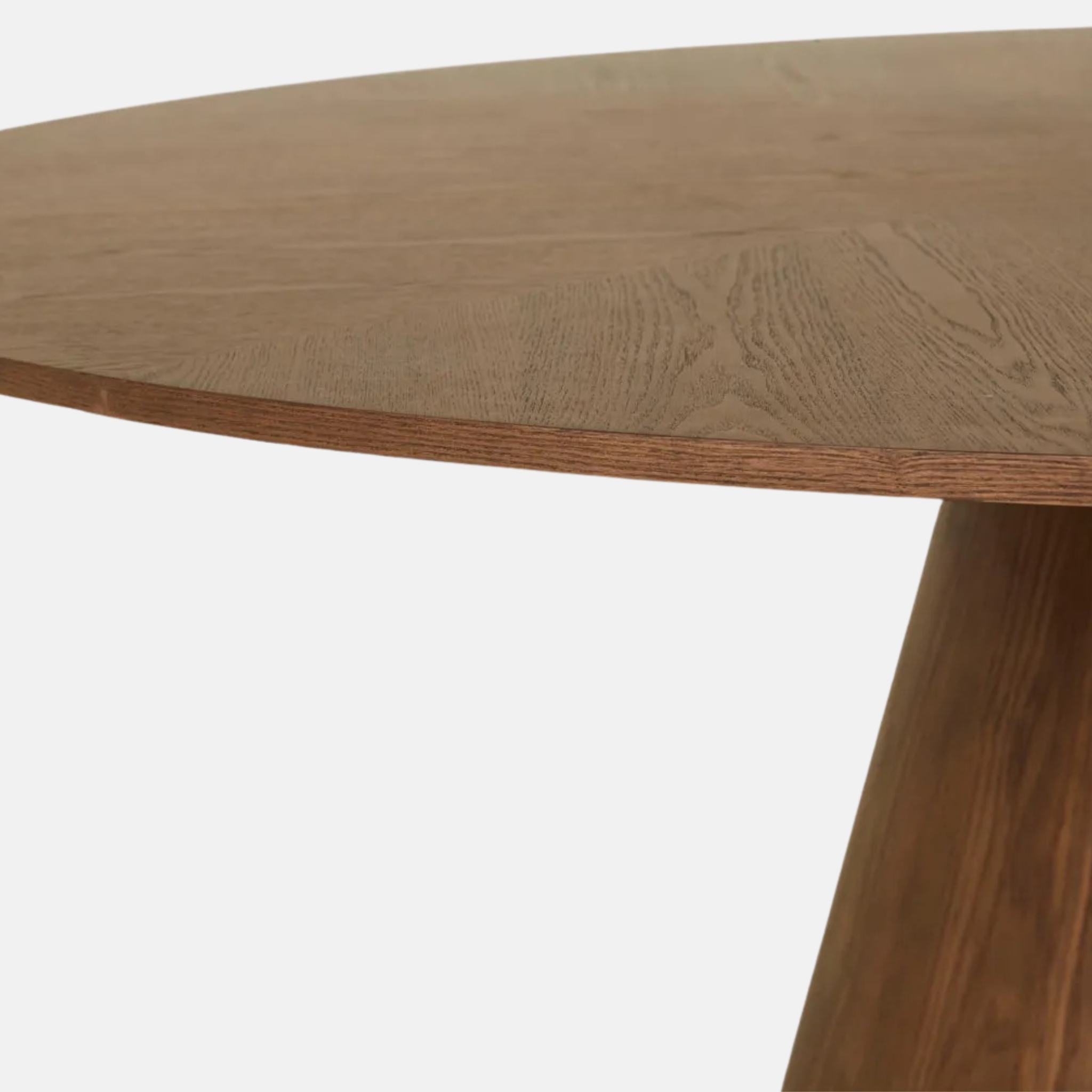 Classique Round Dining Table - Smoked Ash