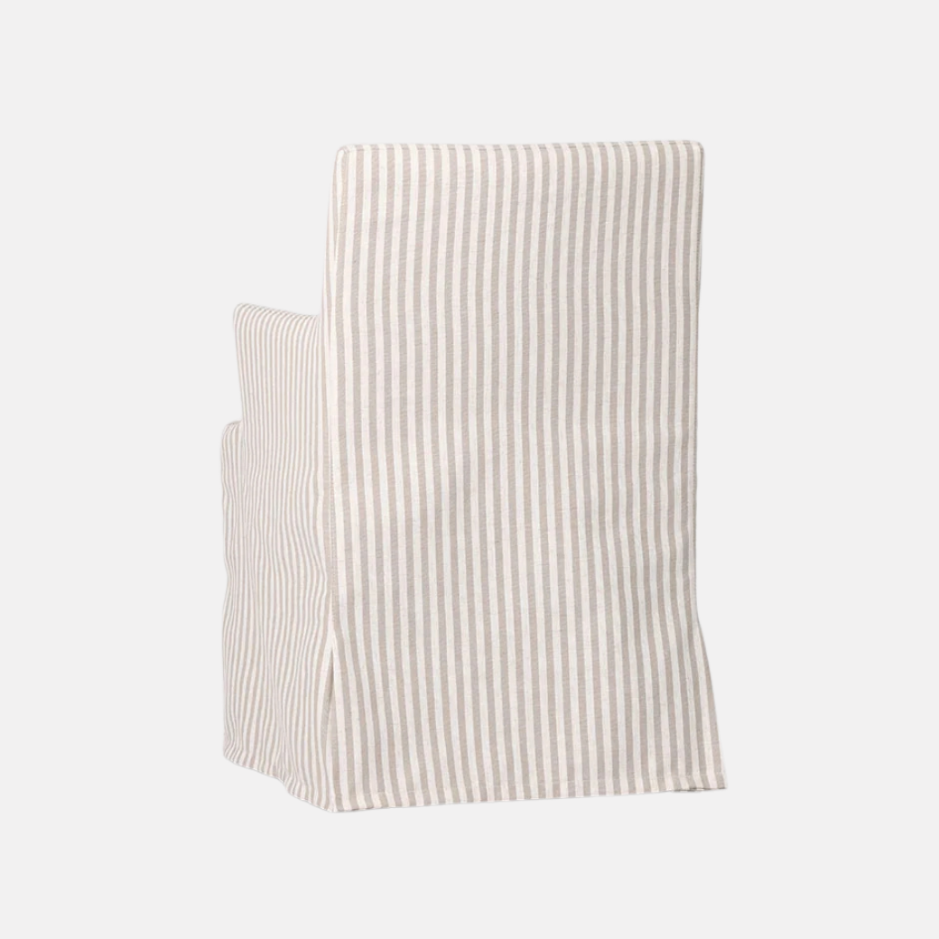 Clifton Slipcover Dining Chair With Arms
