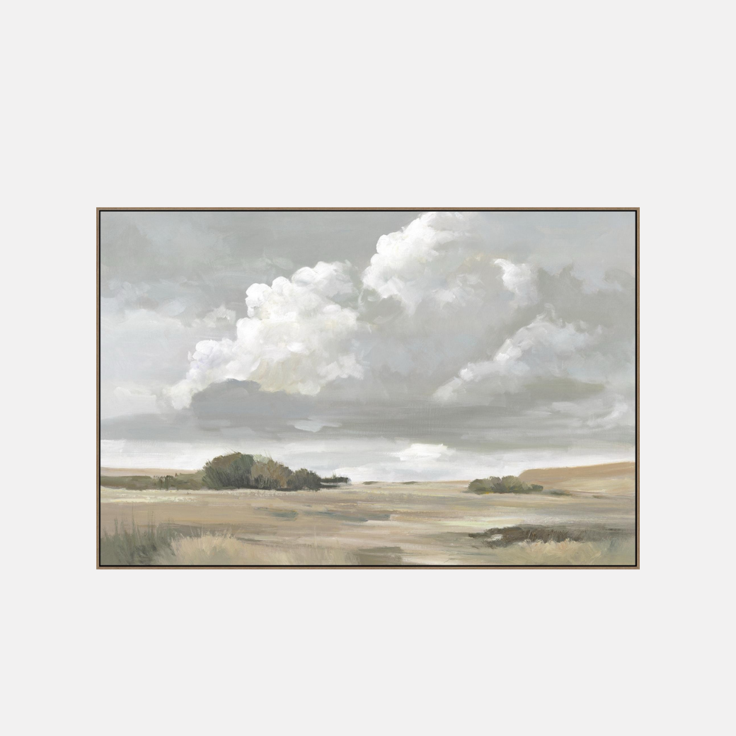 Clouds Above Canvas