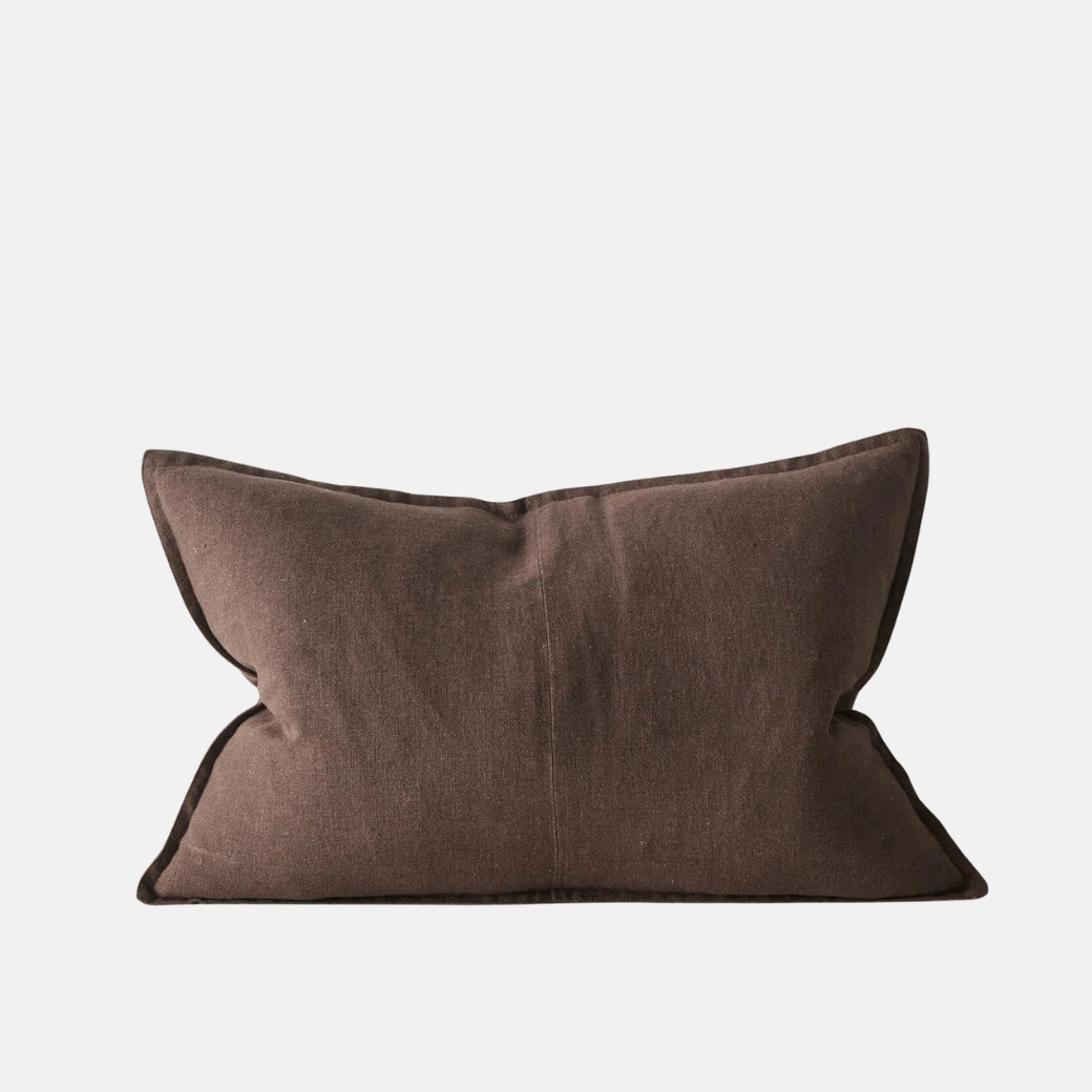 Como Linen Feather Filled Cushion - Coco