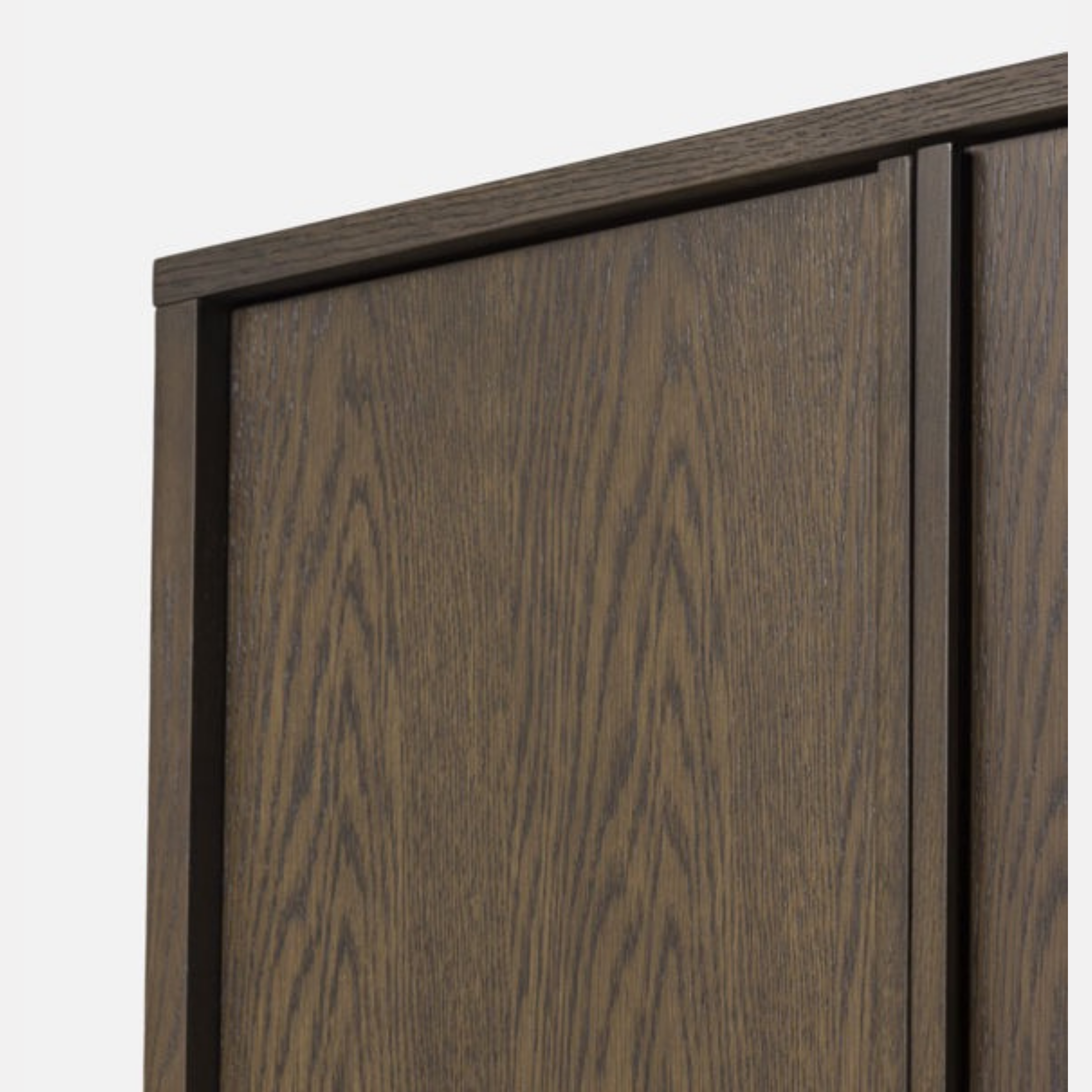 Cragen Smoked Oak Cabinet Large