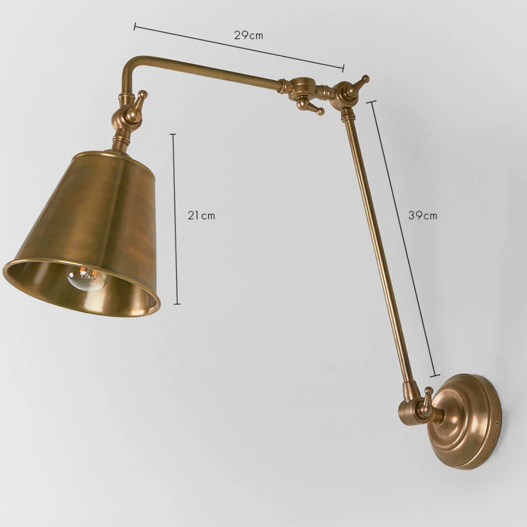 Cromwell Wall Light - Brass