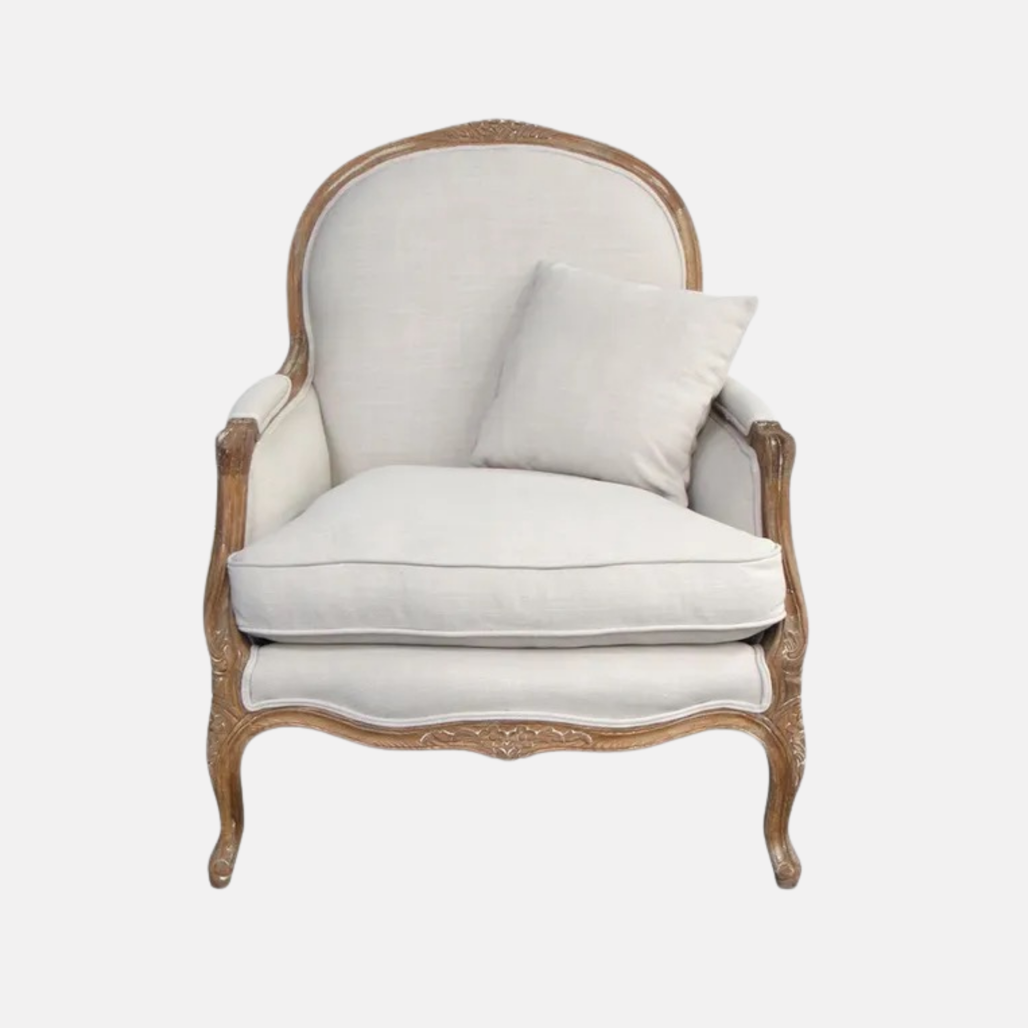 Elenor Armchair - Natural Linen